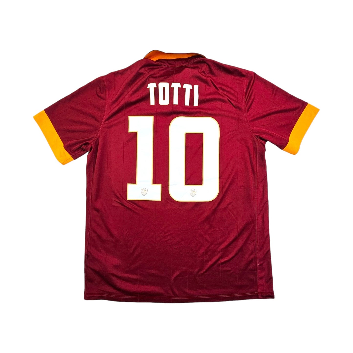 2014/15 Roma Home Football Shirt (L) Nike #10 Totti