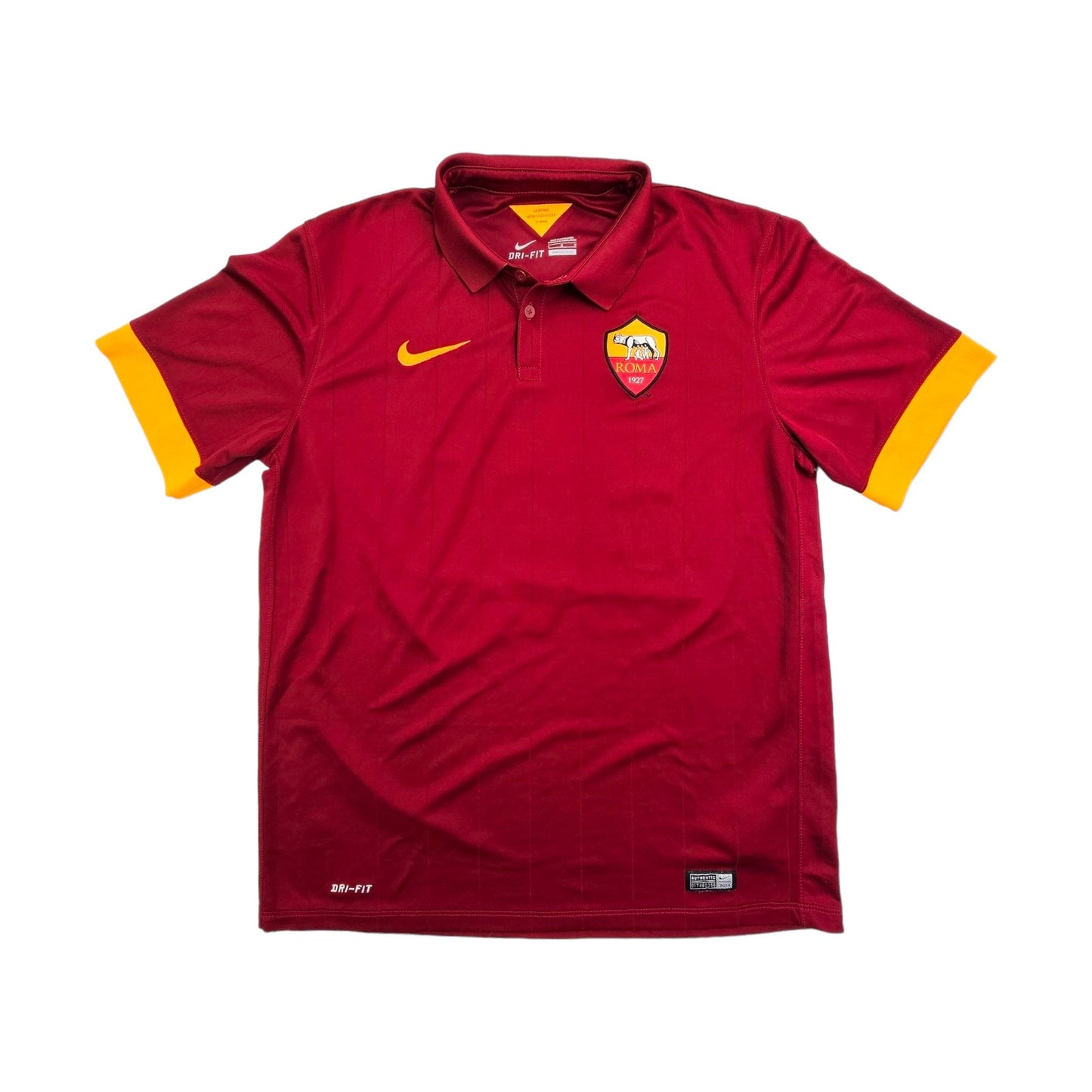 2014/15 Roma Home Football Shirt (L) Nike #10 Totti