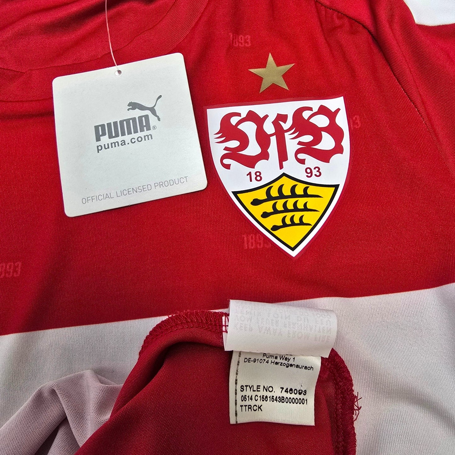 2014/15 Stuttgart Away Football Shirt (M) Puma (BNWTs)