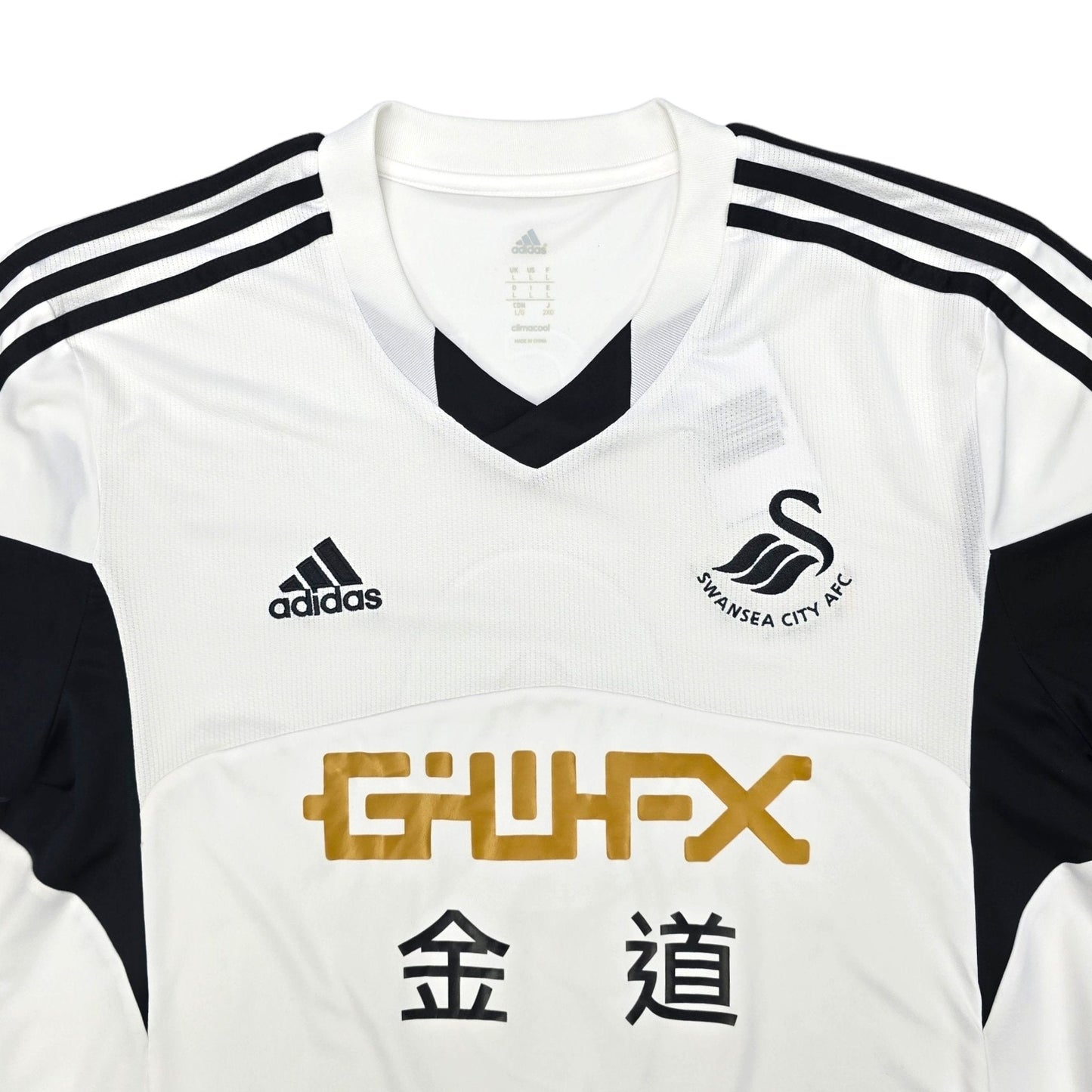 2014/15 Swansea City Home Football Shirt (L) Adidas #9 Michu
