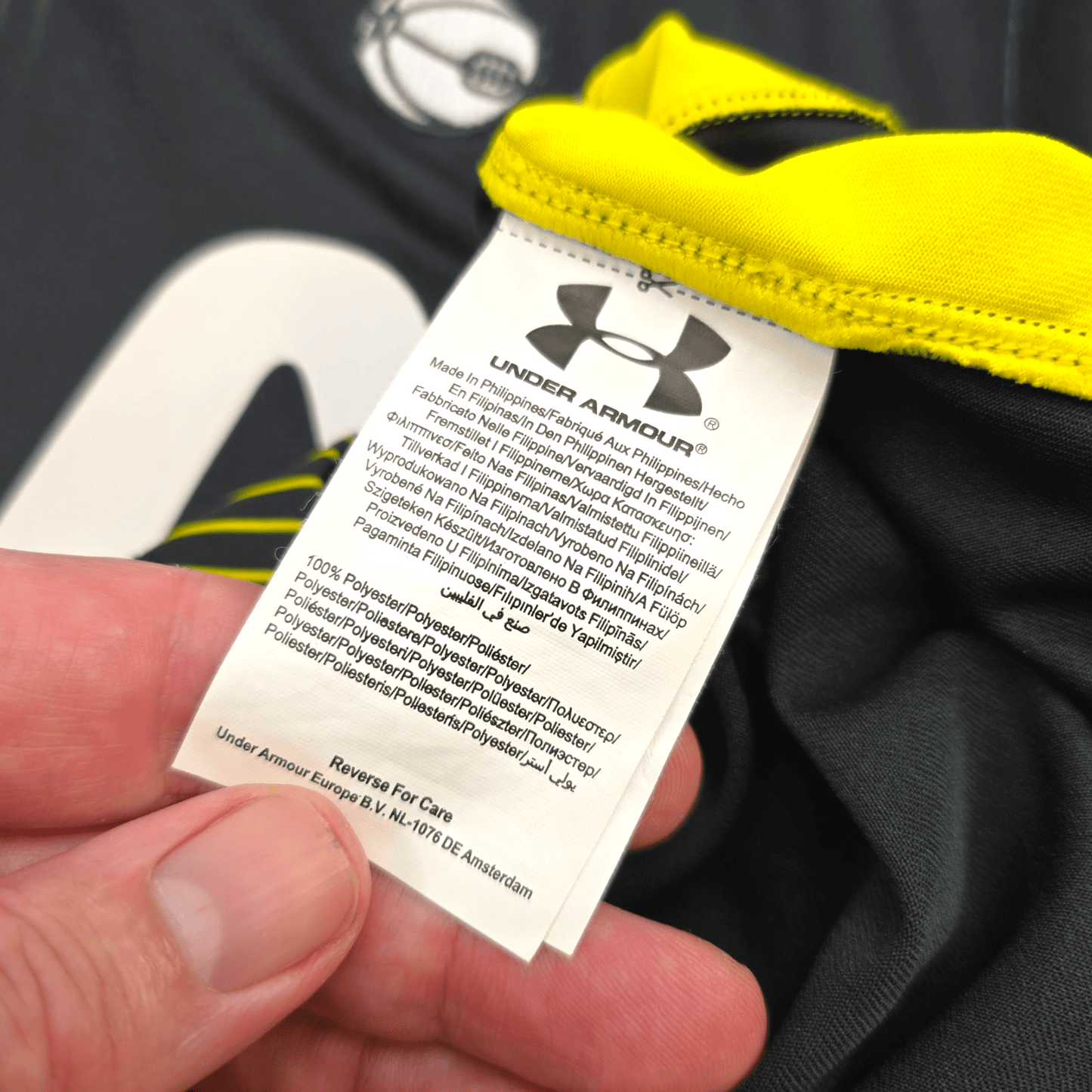 2014/15 Tottenham Hotspur Away Football Shirt (M) Under Armour #19 Dembele