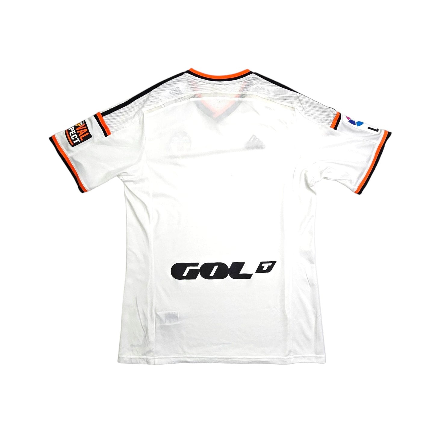 2014/15 Valencia Home Football Shirt (L) Adidas