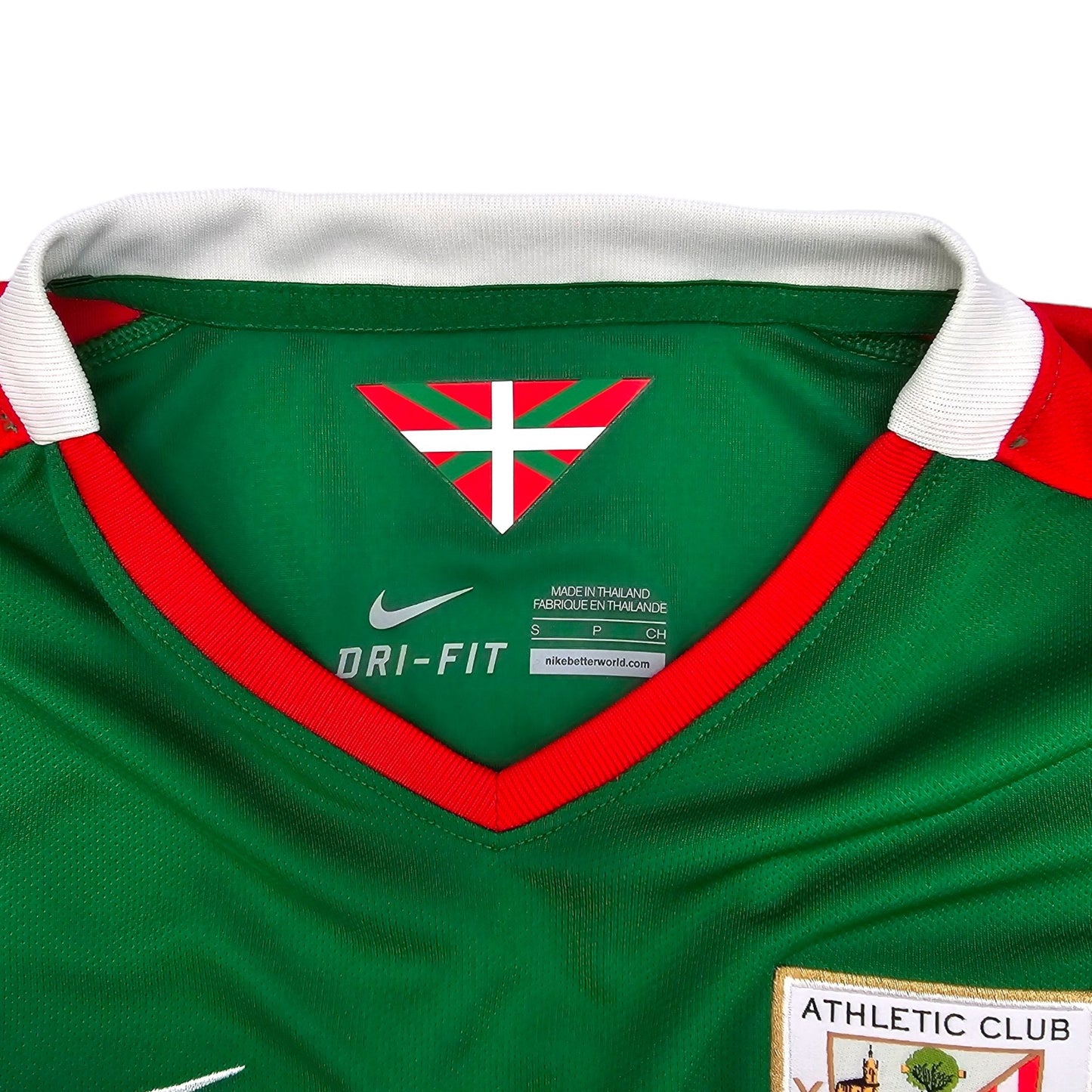 2014/16 Athletic Bilbao Away Football Shirt (S) Nike