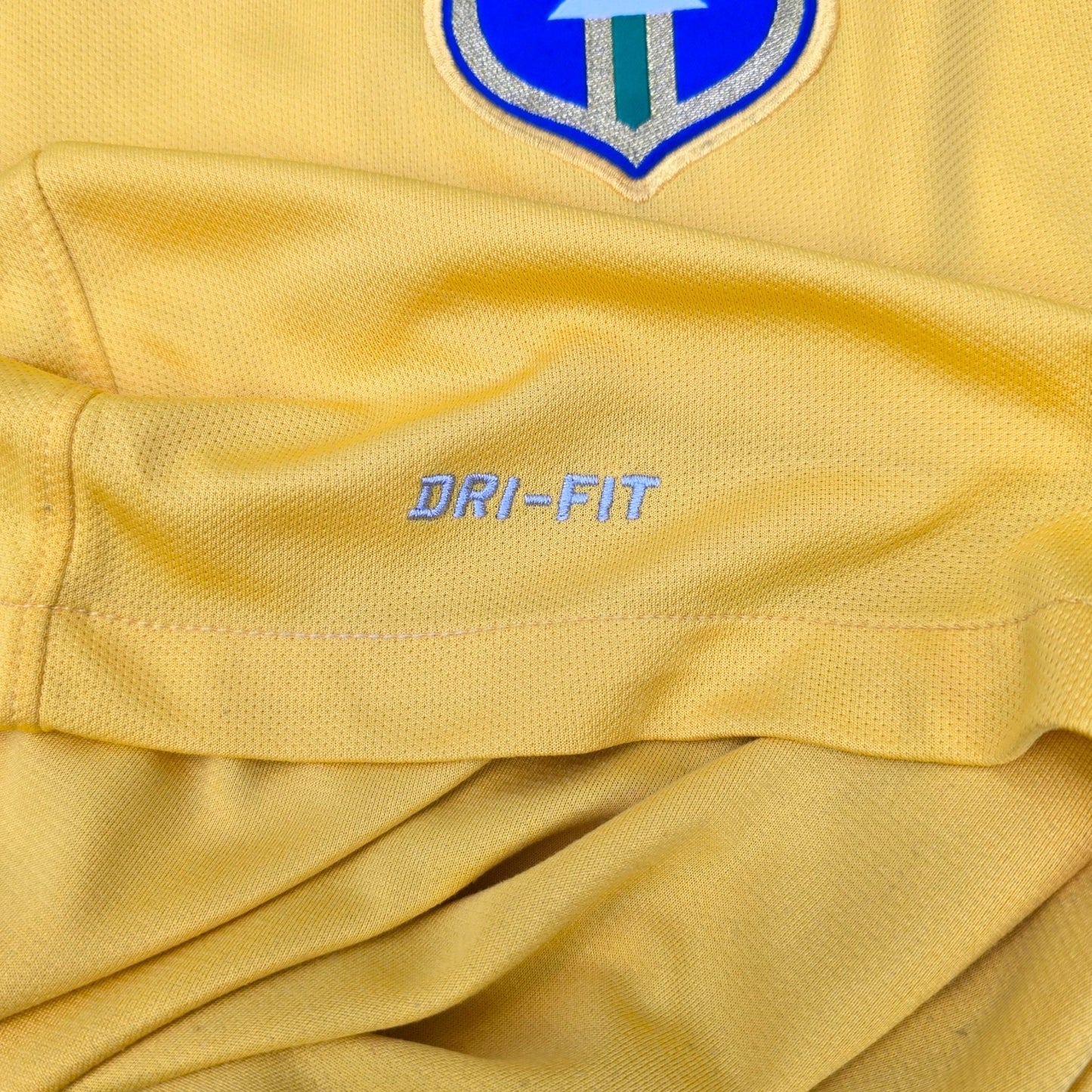 2014/16 Brazil Home Football Shirt (XL) Nike #3 Silva