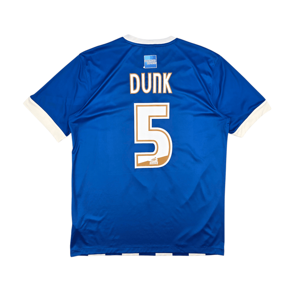 2014/16 Brighton Home Football Shirt (L) Nike #5 Dunk
