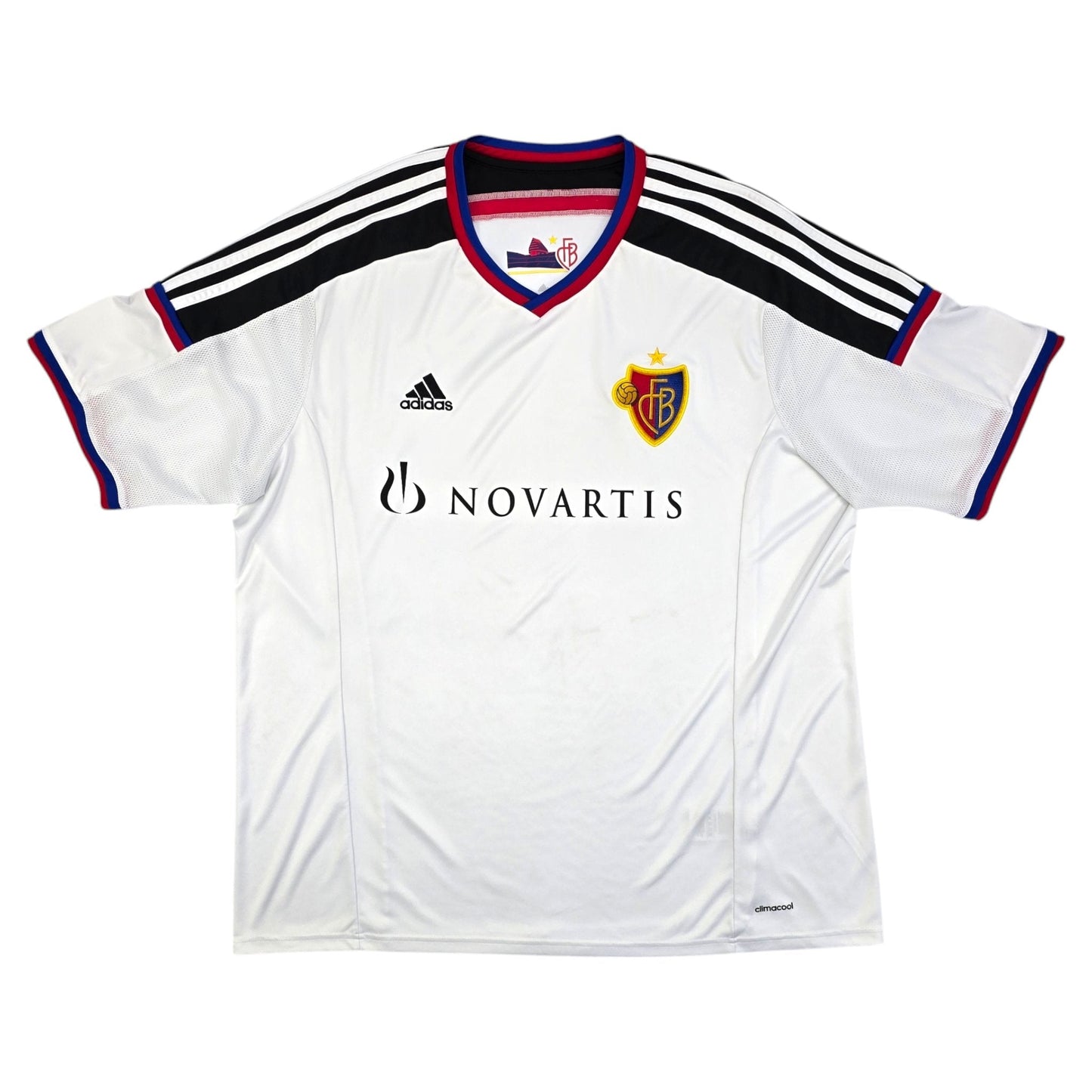 2014/16 FC Basel Away Football Shirt (2XL) Adidas