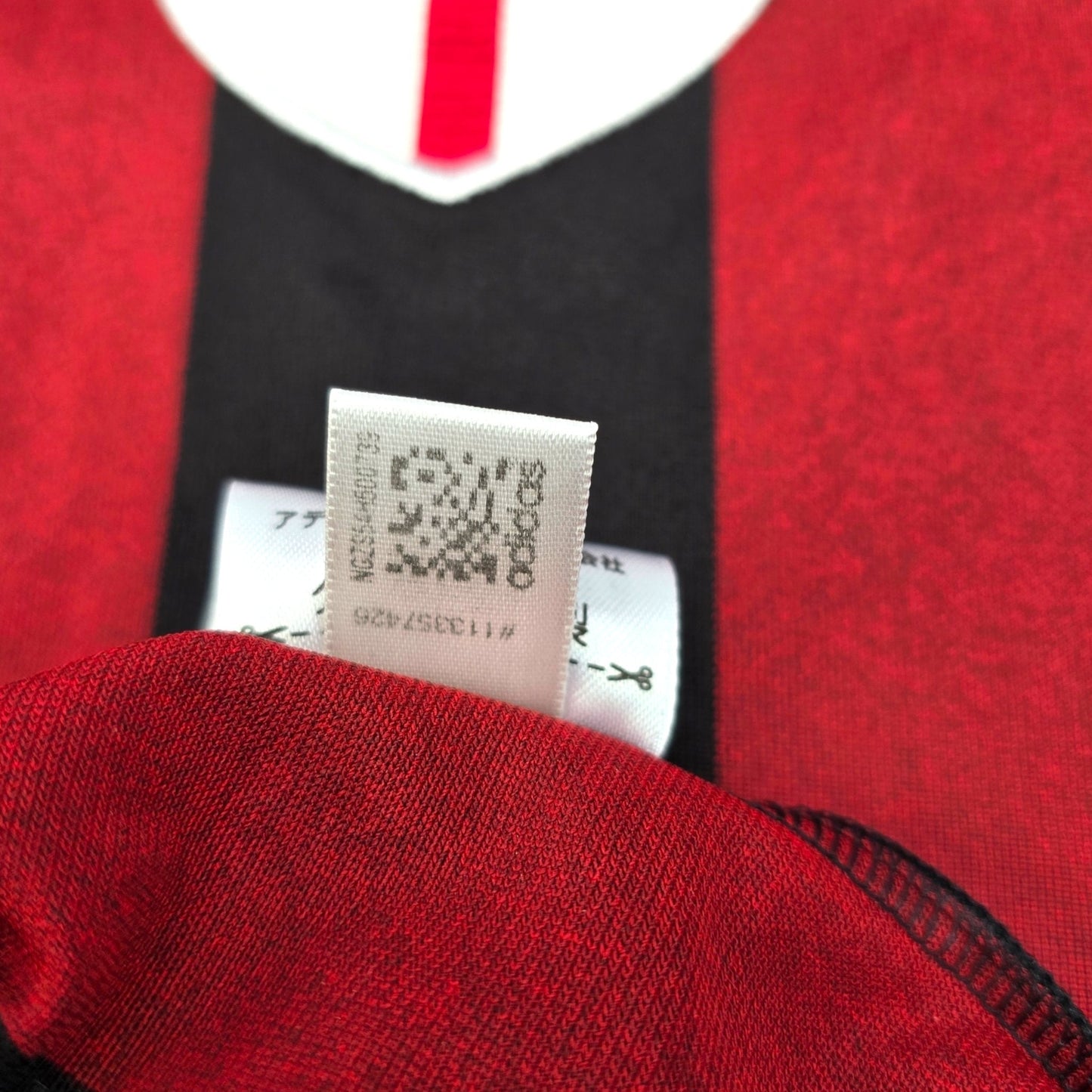 2015/16 AC Milan Home Football Shirt (L) Adidas #70 Bacca