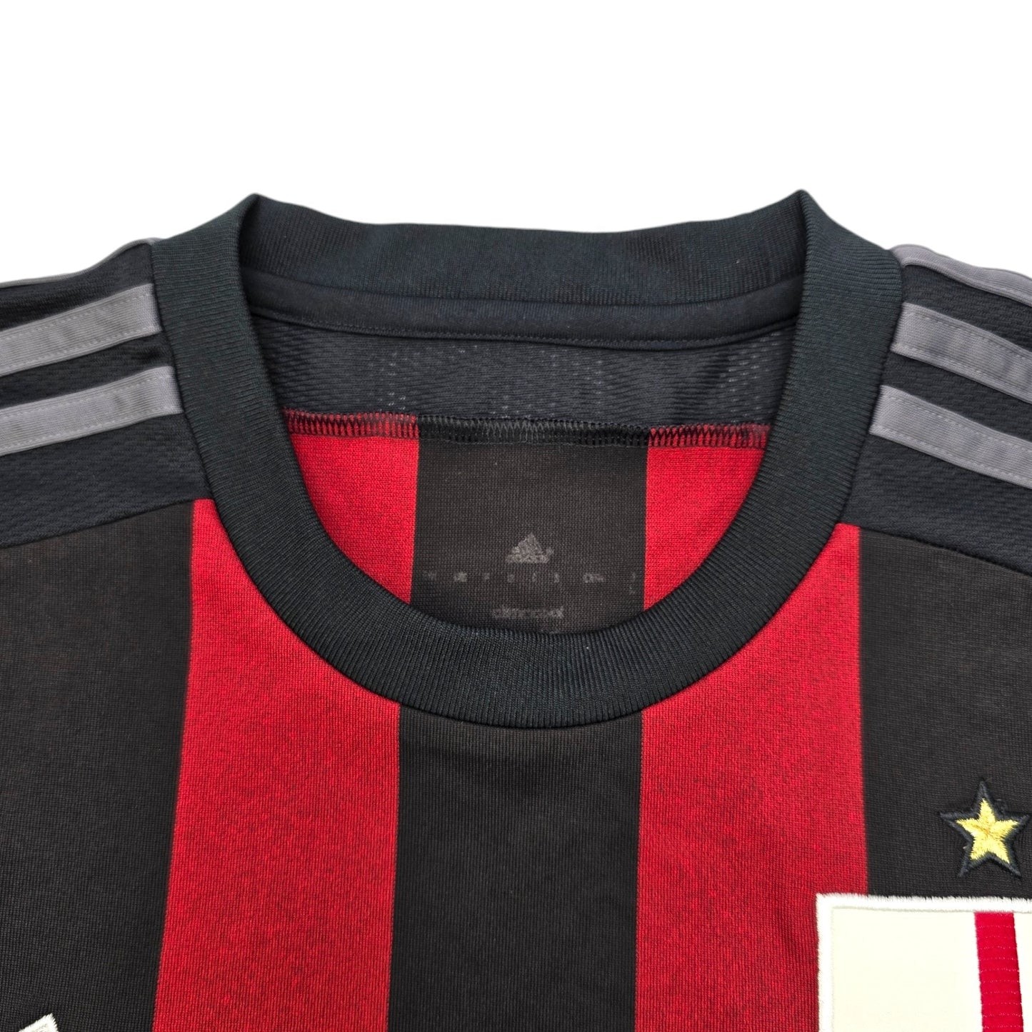 2015/16 AC Milan Home Football Shirt (L) Adidas #70 Bacca
