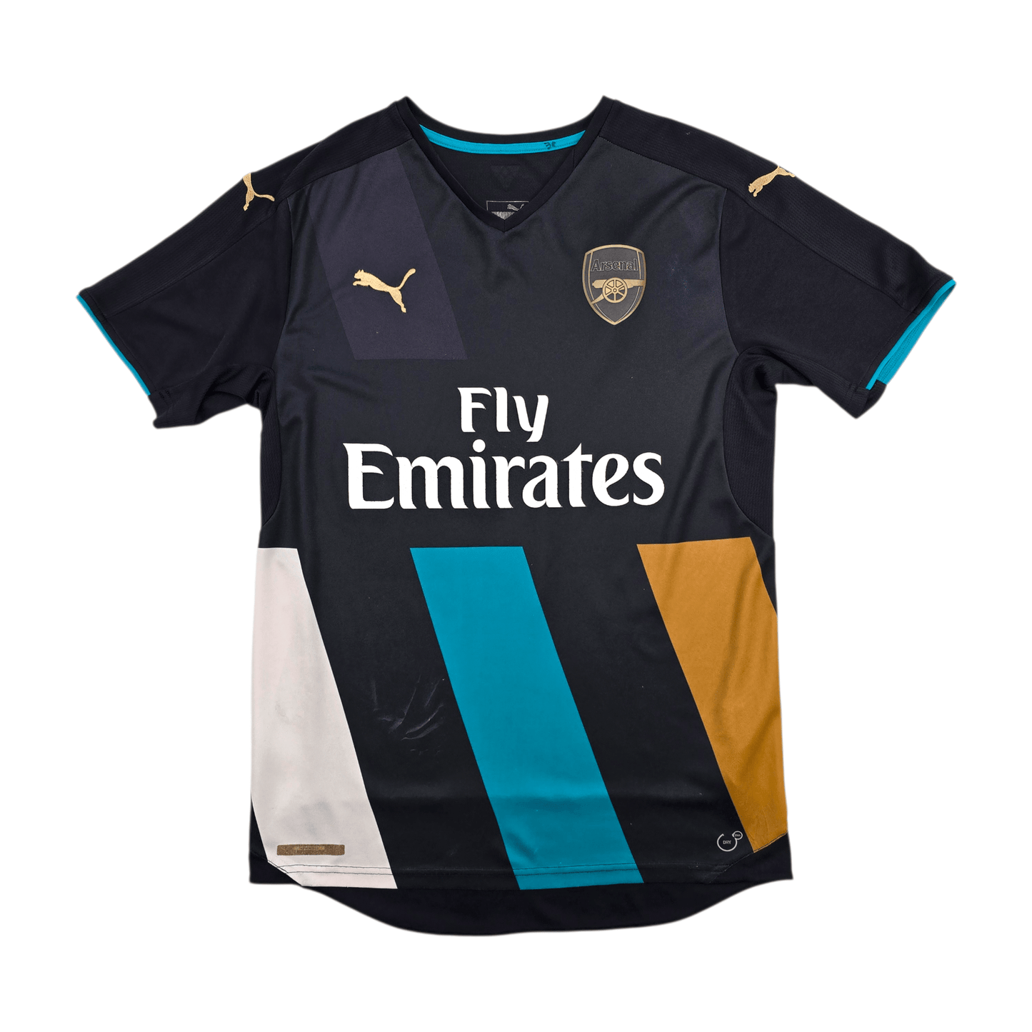 2015/16 Arsenal Third Football Shirt (M) Puma #17 Alexis