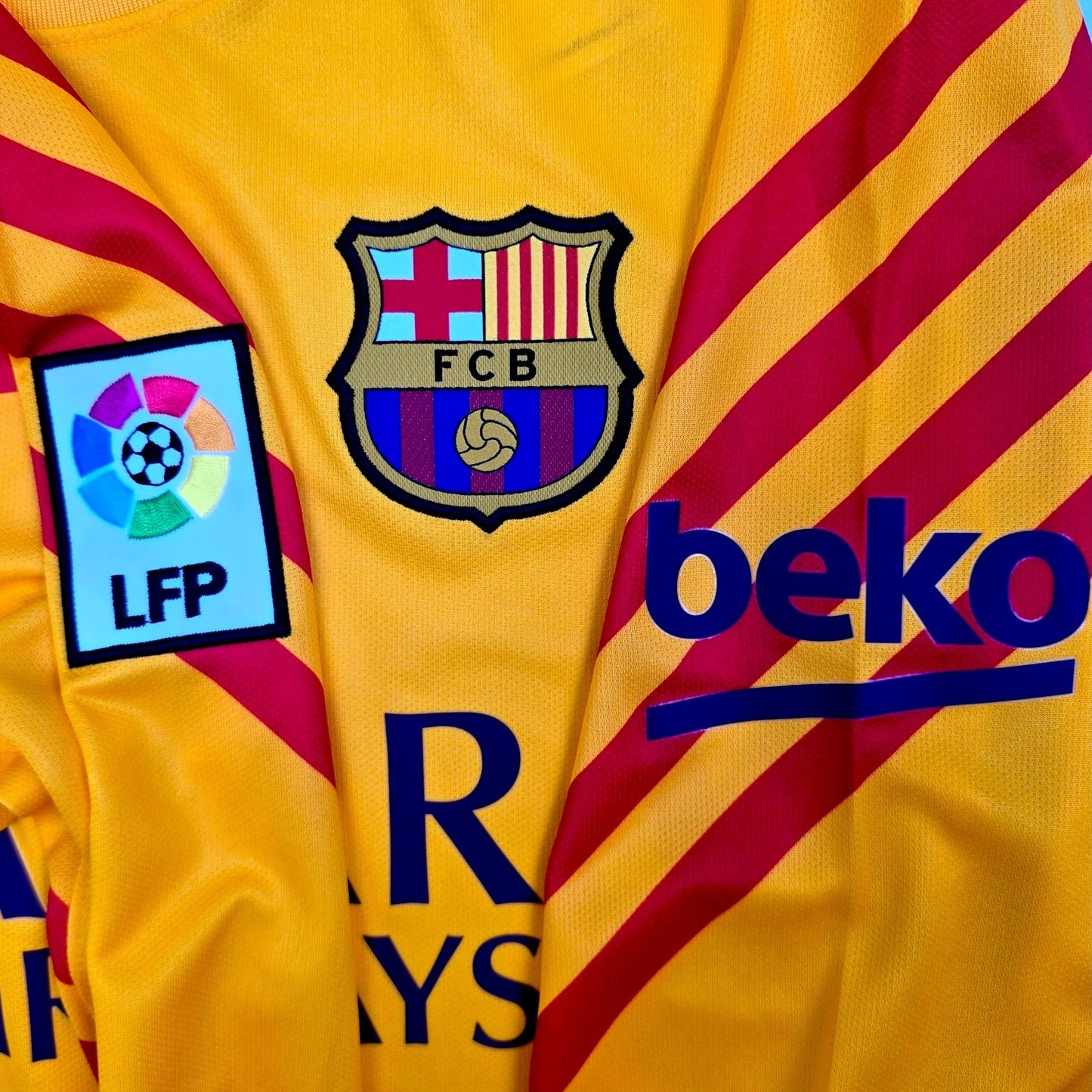 2015/16 Barcelona Goal Keeper Football Shirt (M) Nike #1 Ter Stegen (BNWTs)