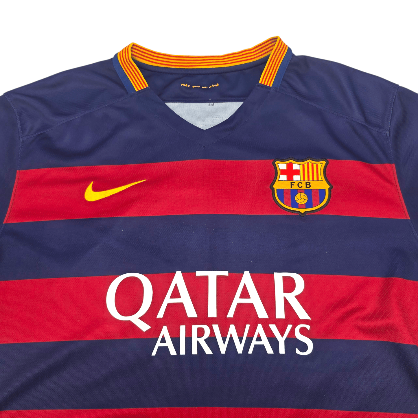 2015/16 Barcelona Home Football Shirt (XL) Nike #8 A.Iniesta
