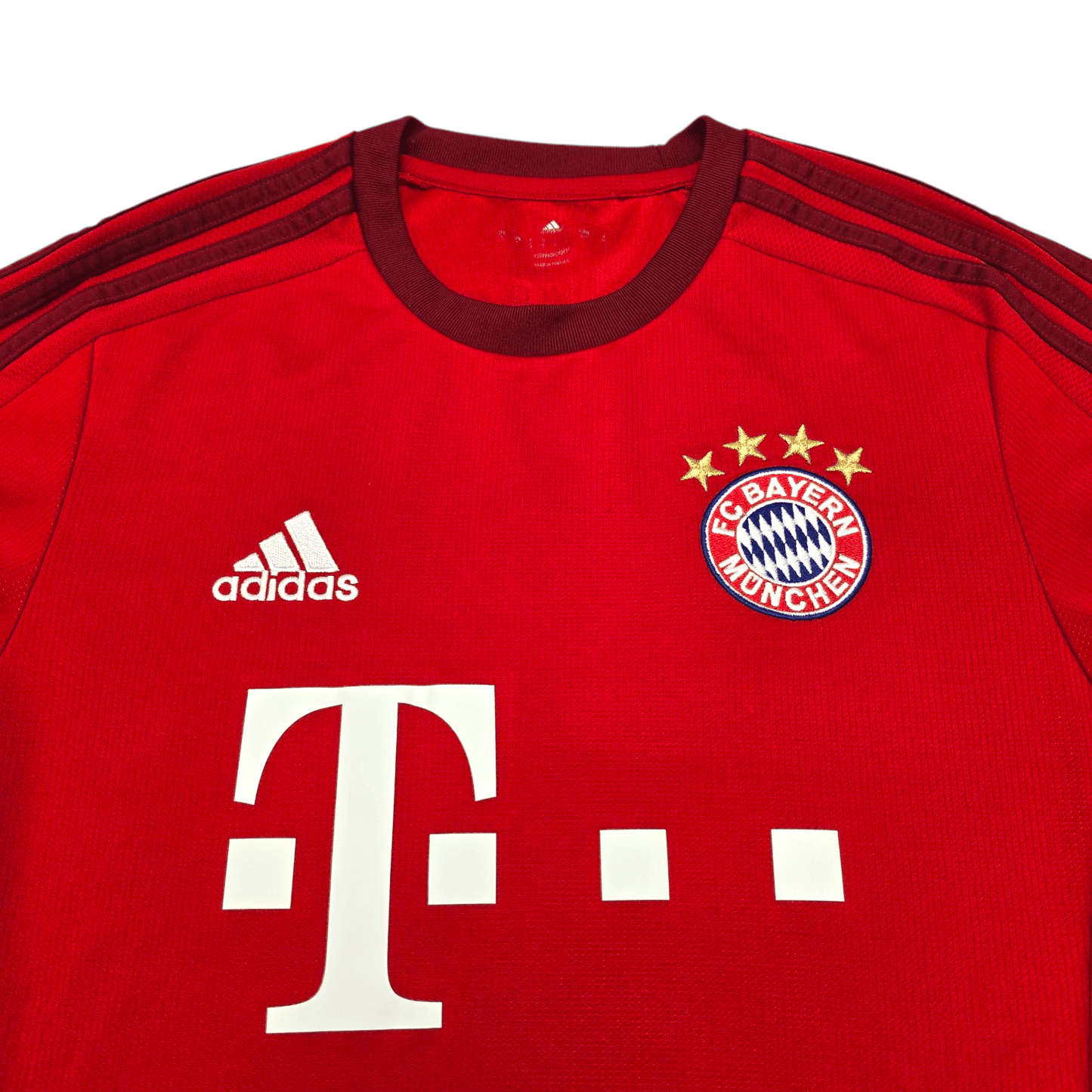 2015/16 Bayern Munich Home Football Shirt (S) Adidas #9 Lewandowski
