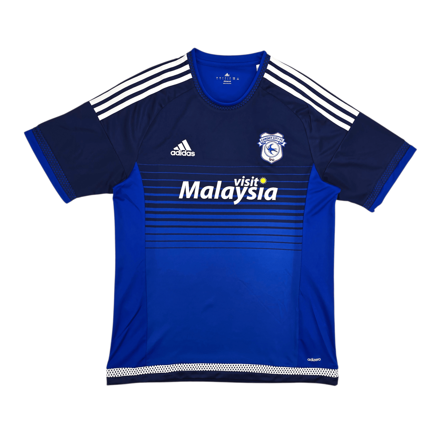 2015/16 Cardiff City Home Football Shirt (L) Adidas