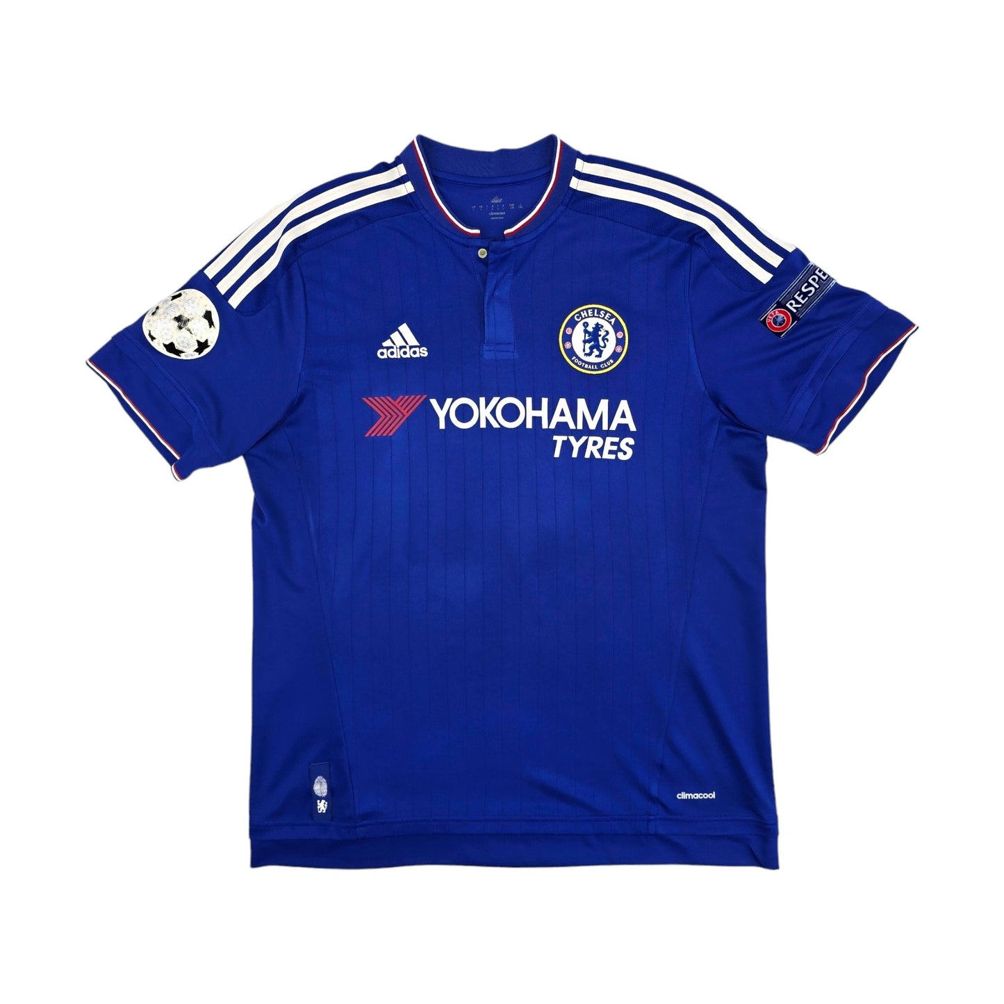 2015/16 Chelsea Home Football Shirt (L) Adidas #22 Willian (UCL)