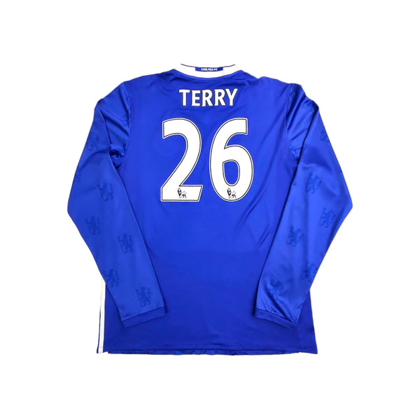 2015/16 Chelsea Home Football Shirt (L) Adidas #26 Terry