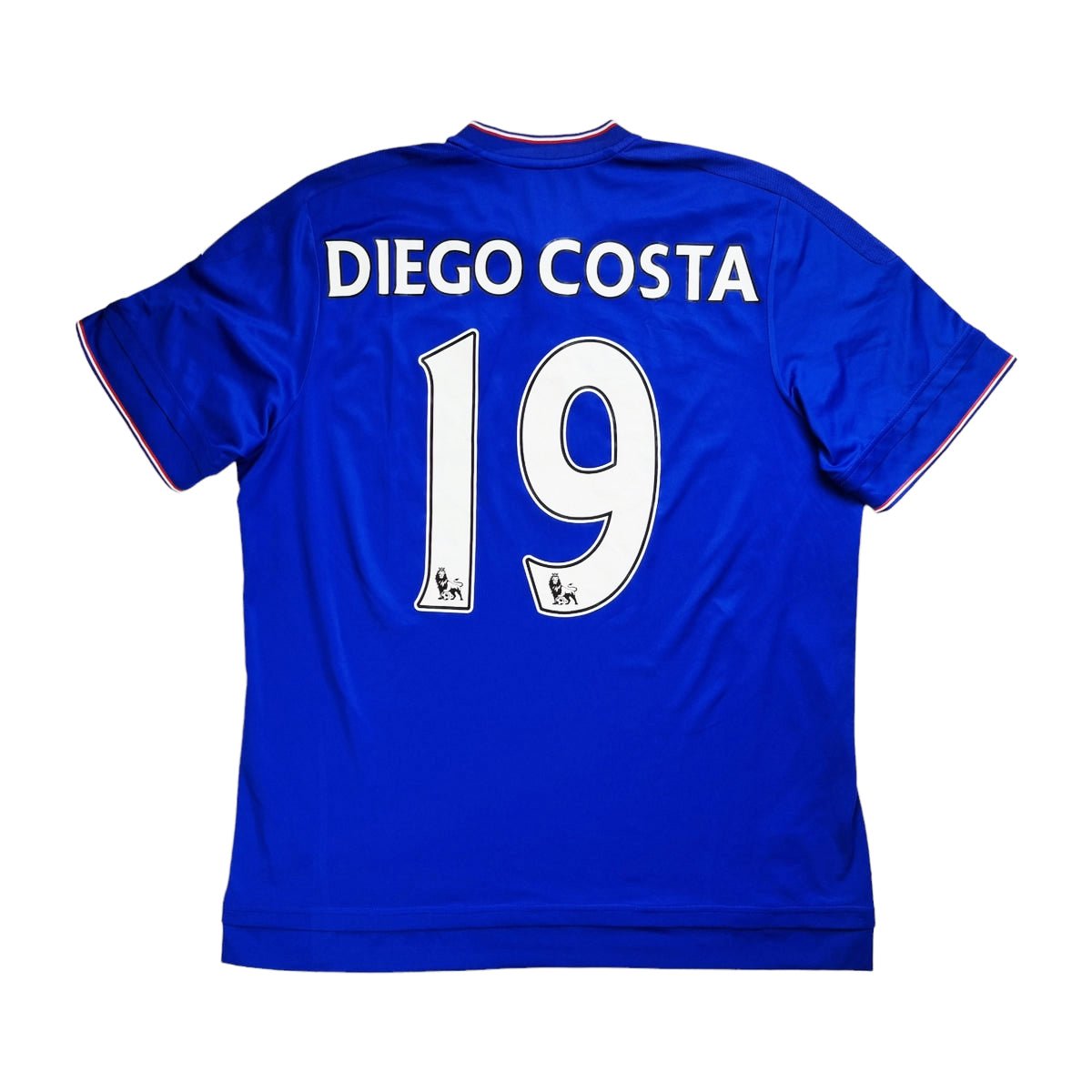 2015/16 Chelsea Home Football Shirt (XL) Adidas #19 Costa