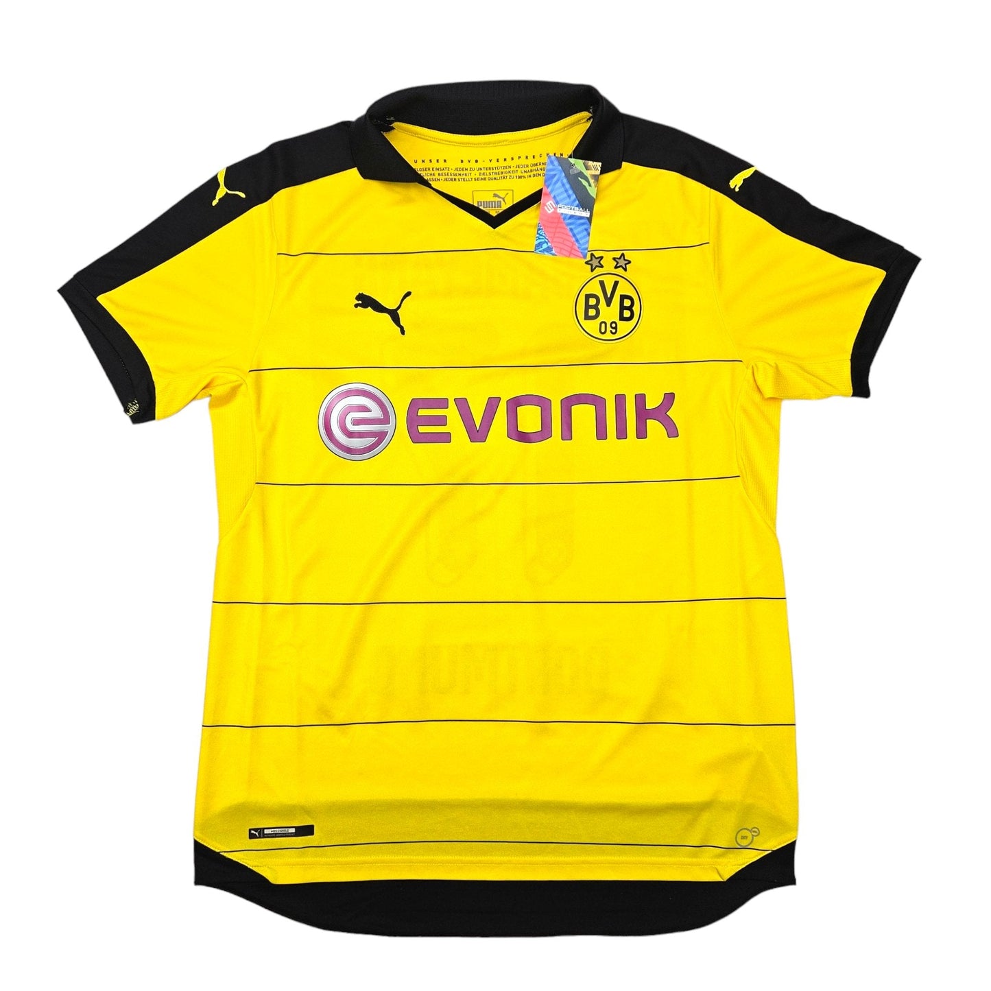 2015/16 Dortmund Home Football Shirt (L) Puma #17 Aubameyang