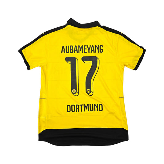 2015/16 Dortmund Home Football Shirt (L) Puma #17 Aubameyang