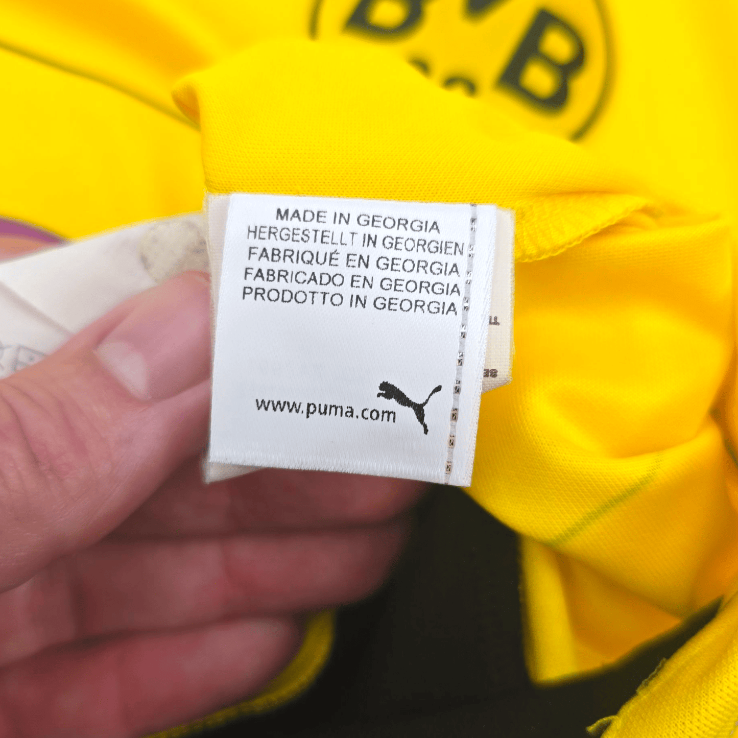 2015/16 Dortmund Home Football Shirt (M) Puma #8 Gundogan