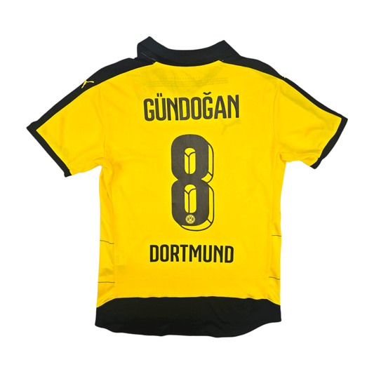 2015/16 Dortmund Home Football Shirt (M) Puma #8 Gundogan