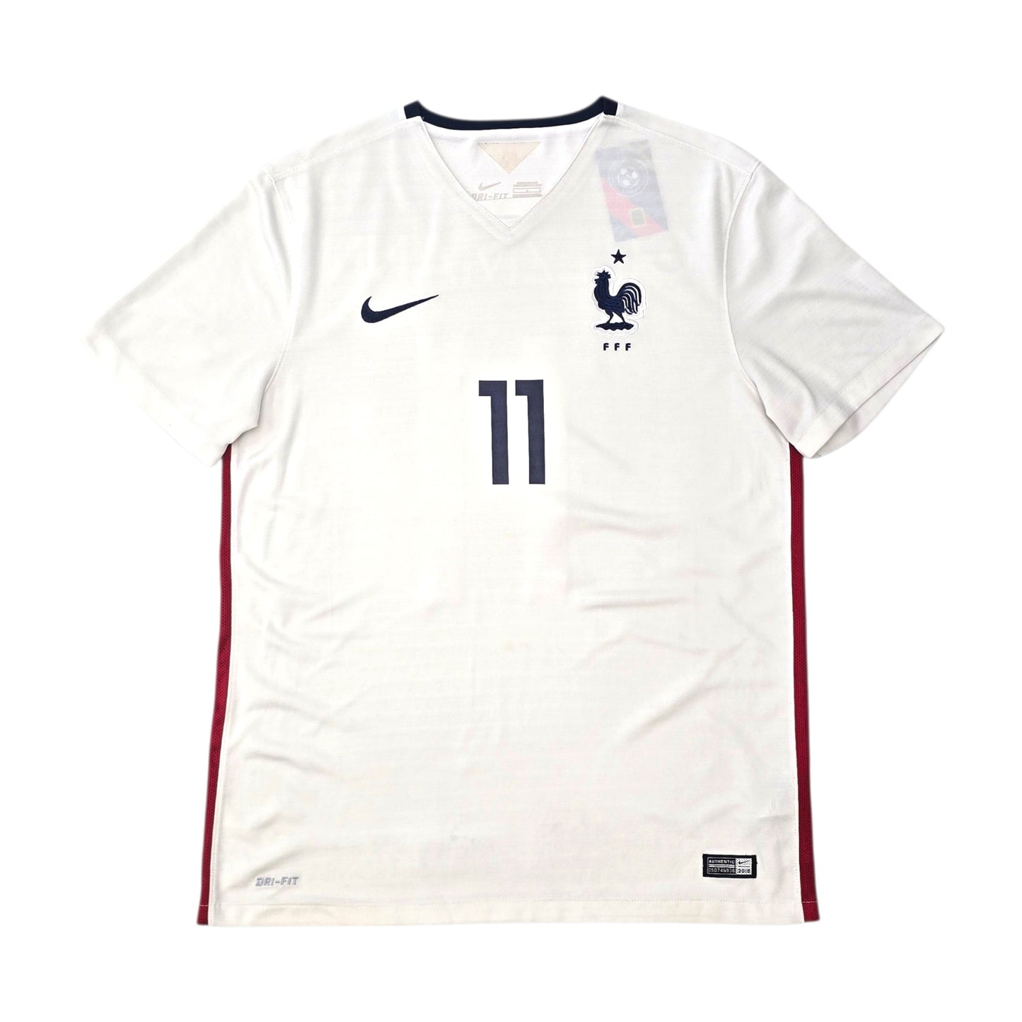 2015/16 France Away Football Shirt (L) Nike #11 Griezmann