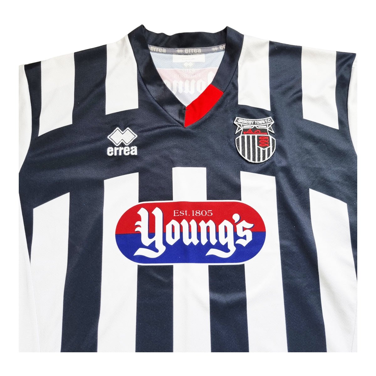 2015/16 Grimsby Town Home Football Shirt (2XL) Errea