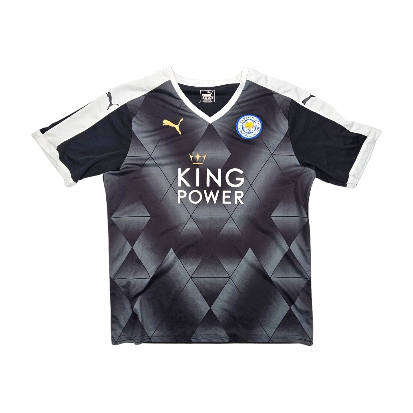 2015/16 Leicester City Away Football Shirt (XL) Puma #9 Vardy