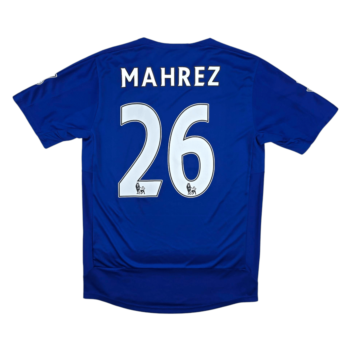2015/16 Leicester City Home Football Shirt (M) Puma #26 Mahrez