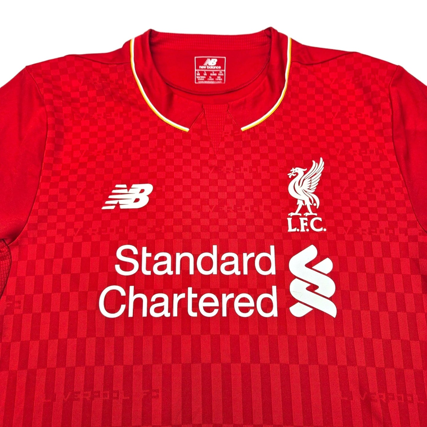 2015/16 Liverpool Home Football Shirt (L) New Balance #10 Coutinho