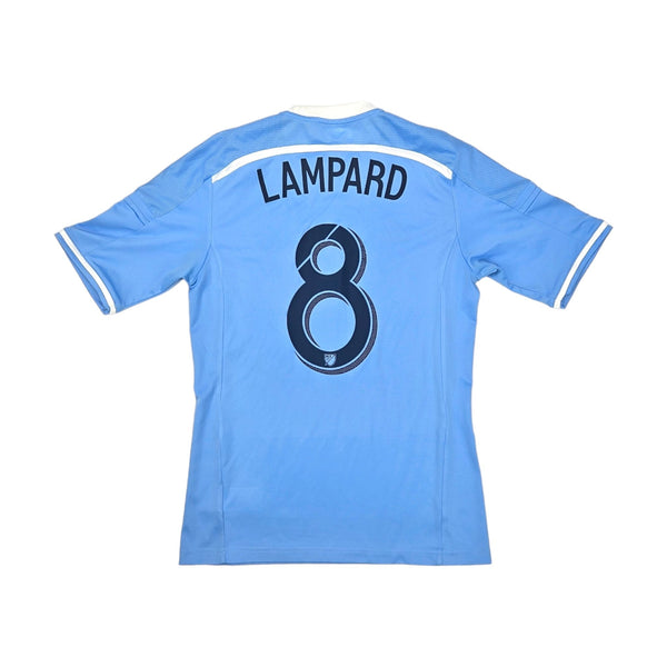 2015/16 New York City Home Football Shirt (S) Adidas #8 Lampard
