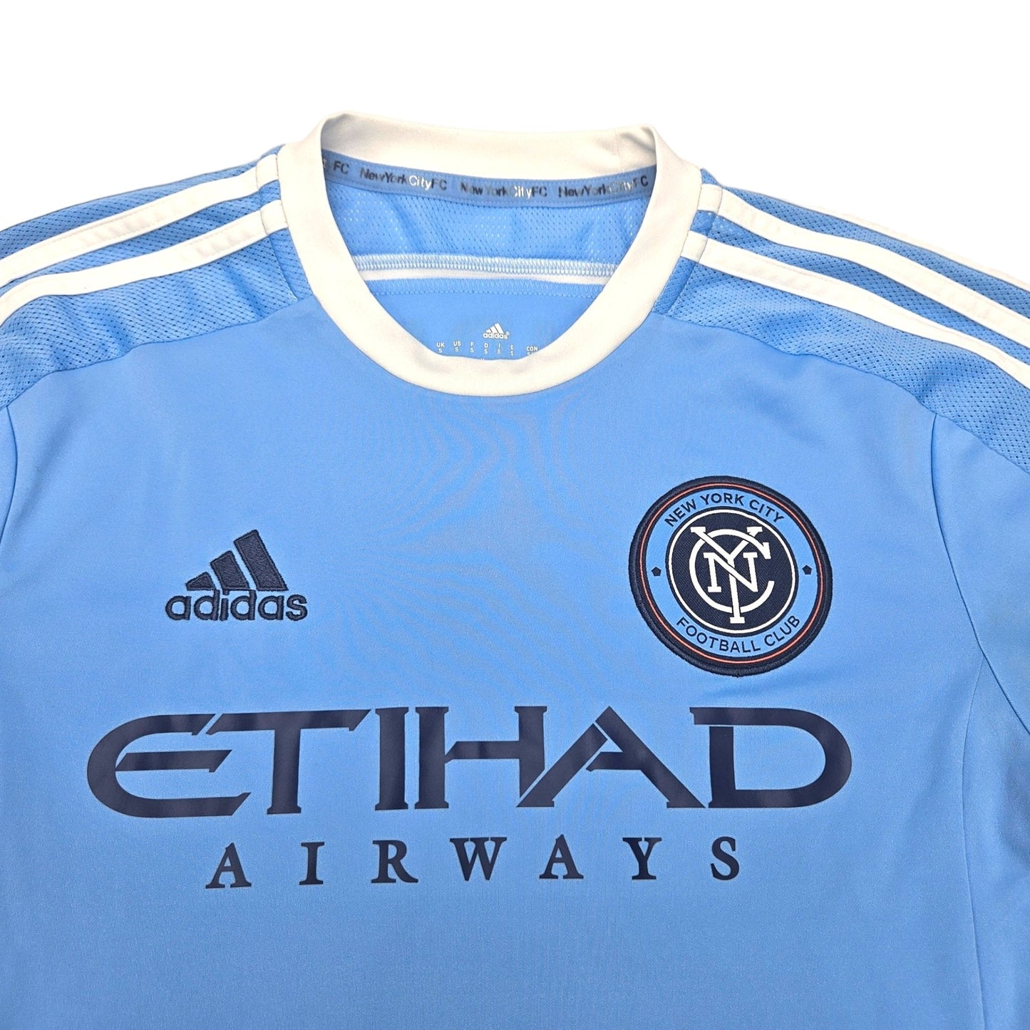 2015/16 New York City Home Football Shirt (S) Adidas #8 Lampard