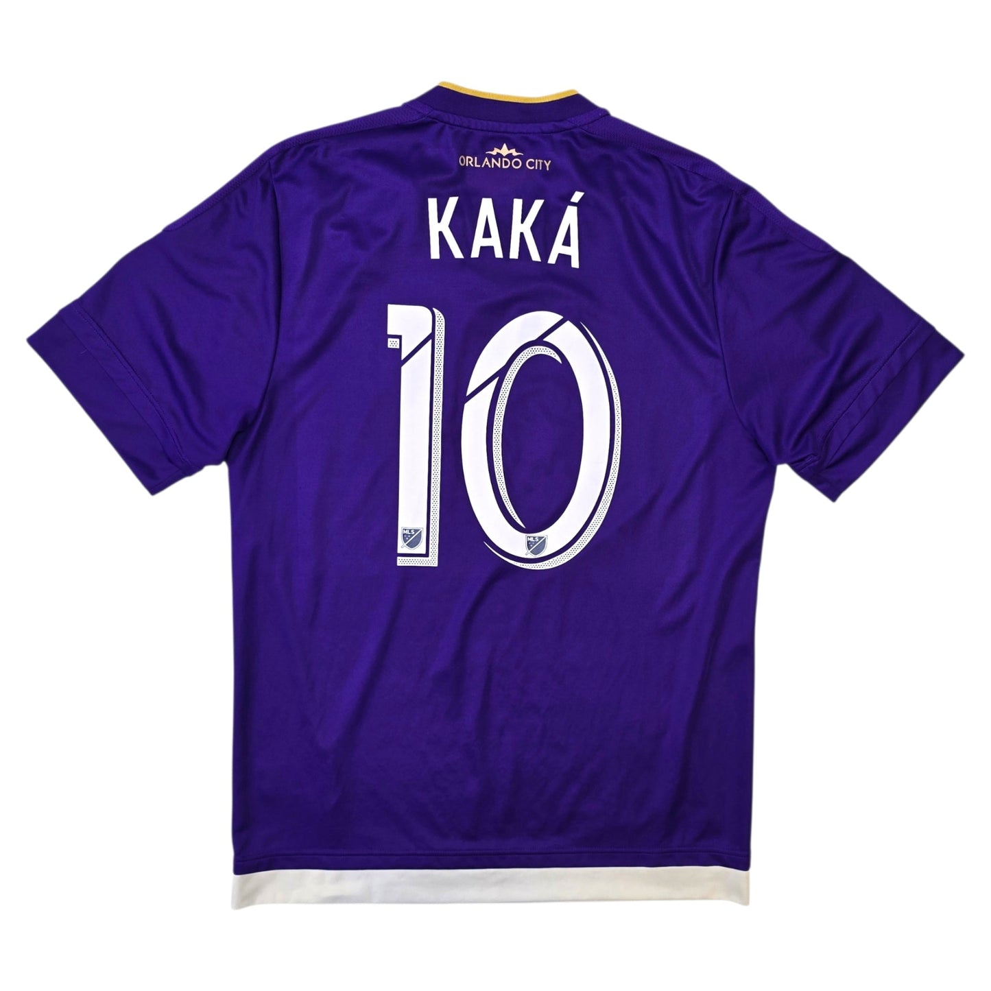 2015/16 Orlando City Home Football Shirt (L) Adidas #10 Kaka