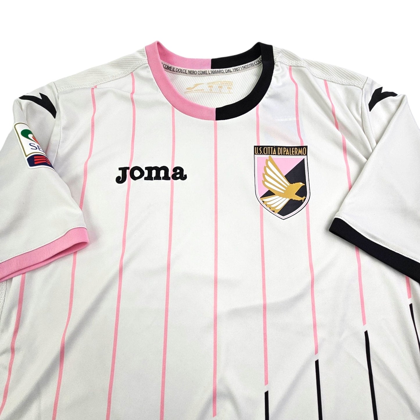 2015/16 Palermo Away Football Shirt (L) Joma