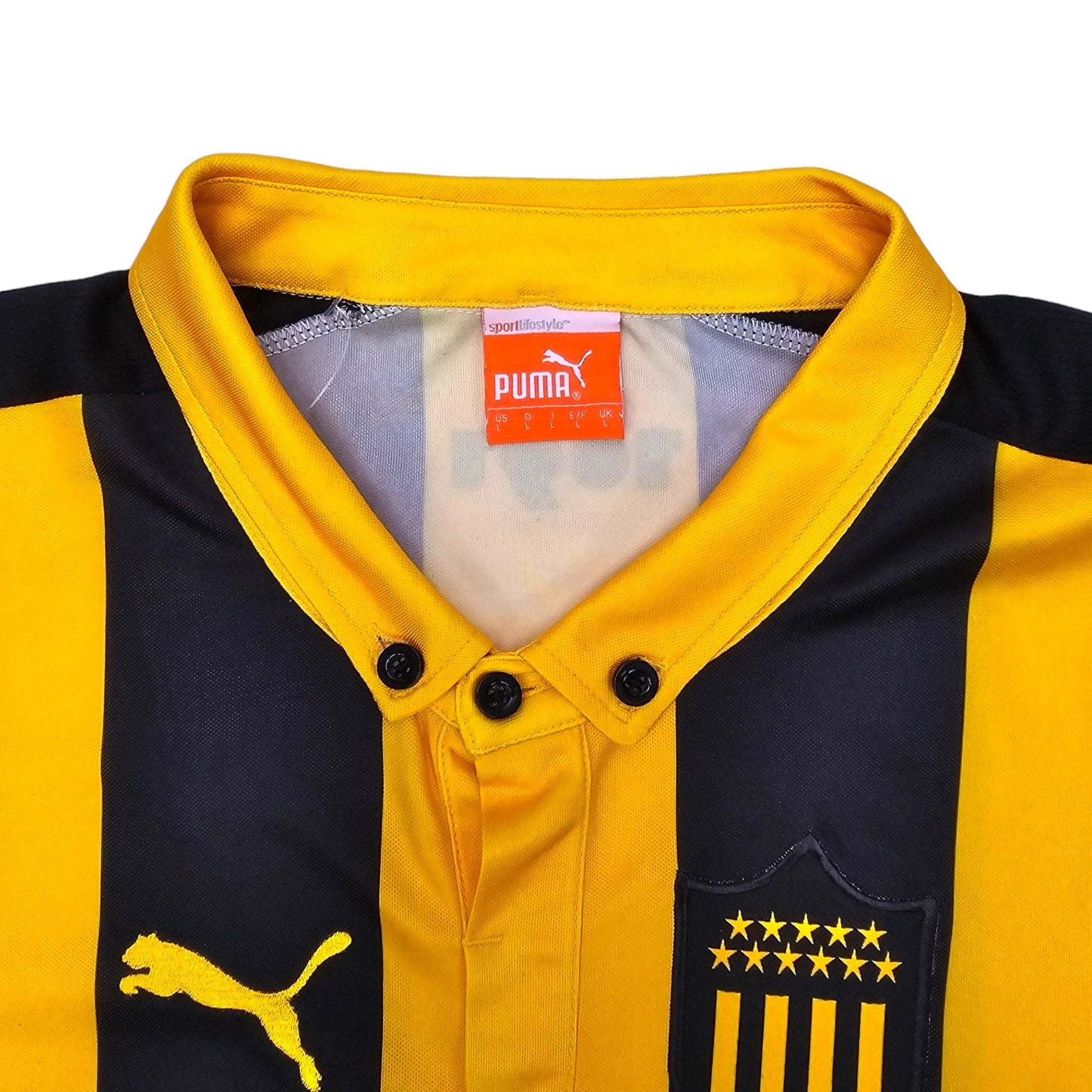 2015/16 Peñarol Home Football Shirt (L) Puma #10 Forlan