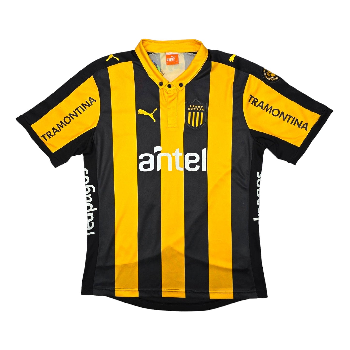 2015/16 Peñarol Home Football Shirt (L) Puma #10 Forlan