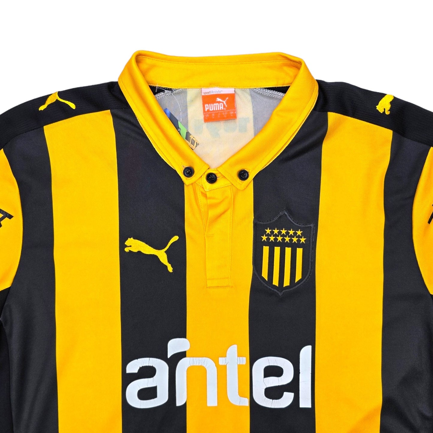 2015/16 Peñarol Home Football Shirt (L) Puma #10 Forlan
