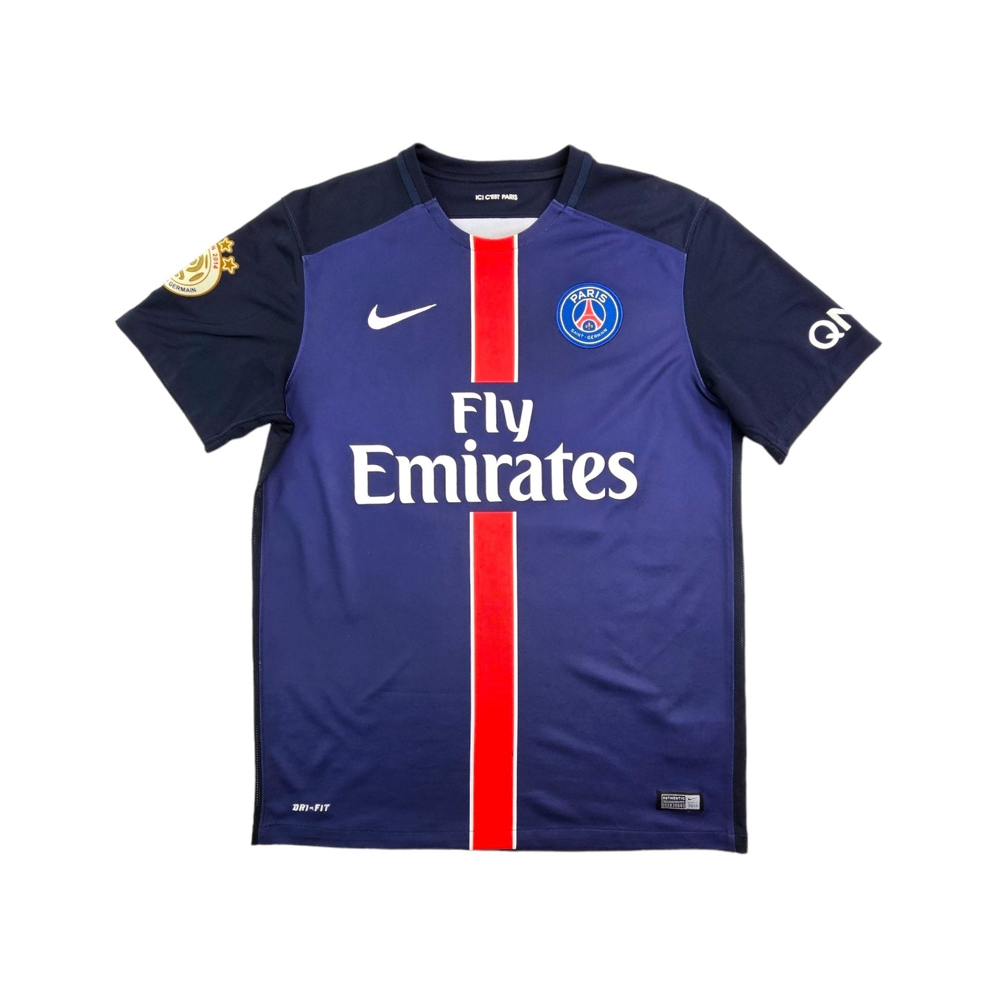 2015/16 PSG Home Football Shirt (M) Nike #10 Ibrahimovic