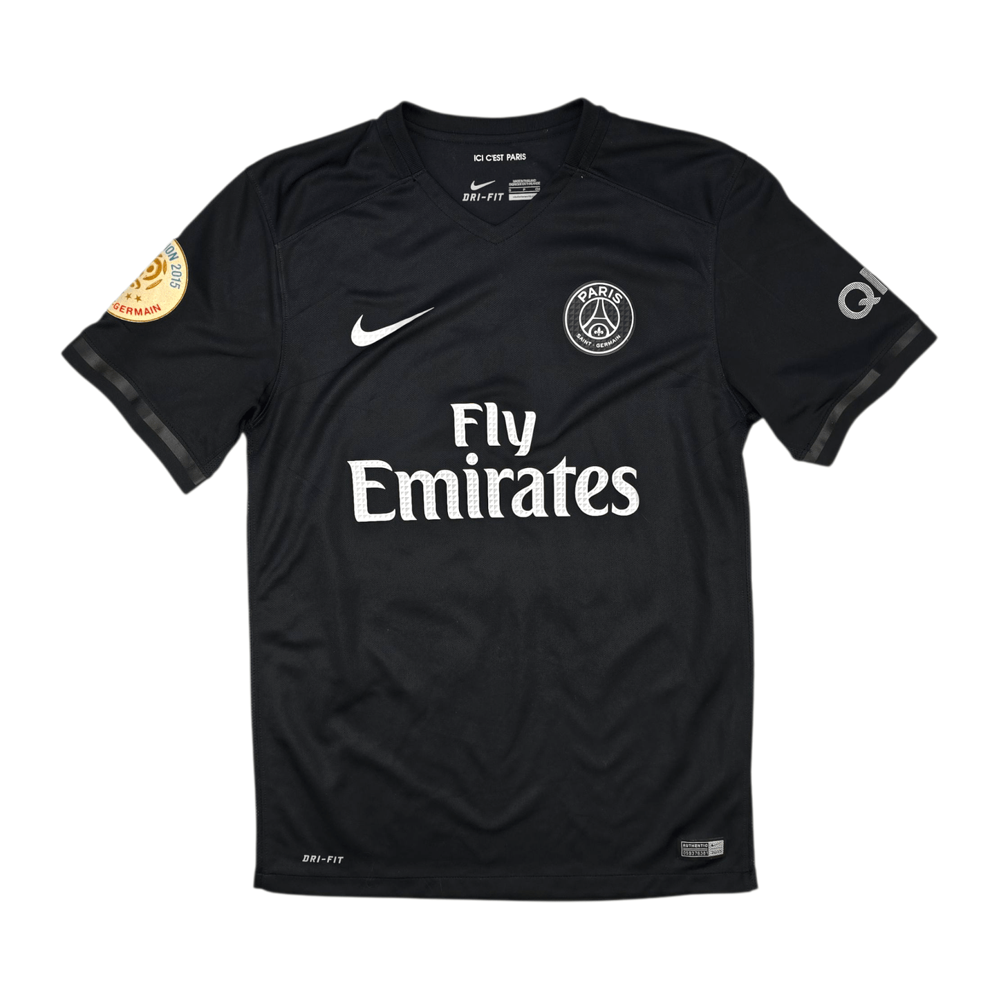 2015/16 PSG Third Football Shirt (S) Nike #11 Di Maria