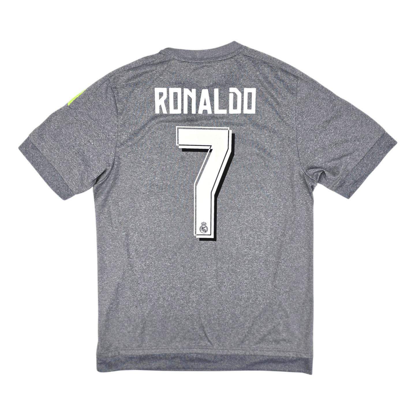 2015/16 Real Madrid Away Football Shirt (M) Adidas #7 Ronaldo