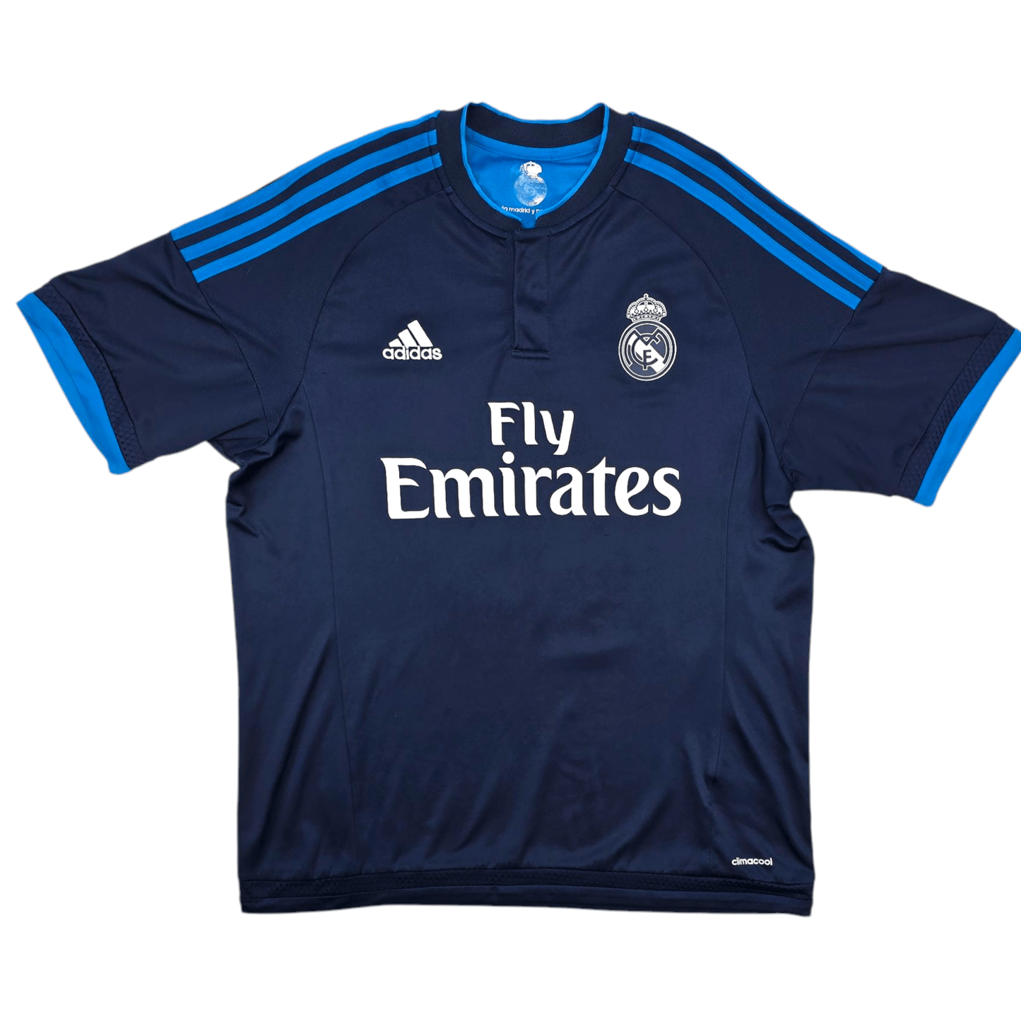 2015/16 Real Madrid Third Football Shirt (L) Adidas #11 Bale