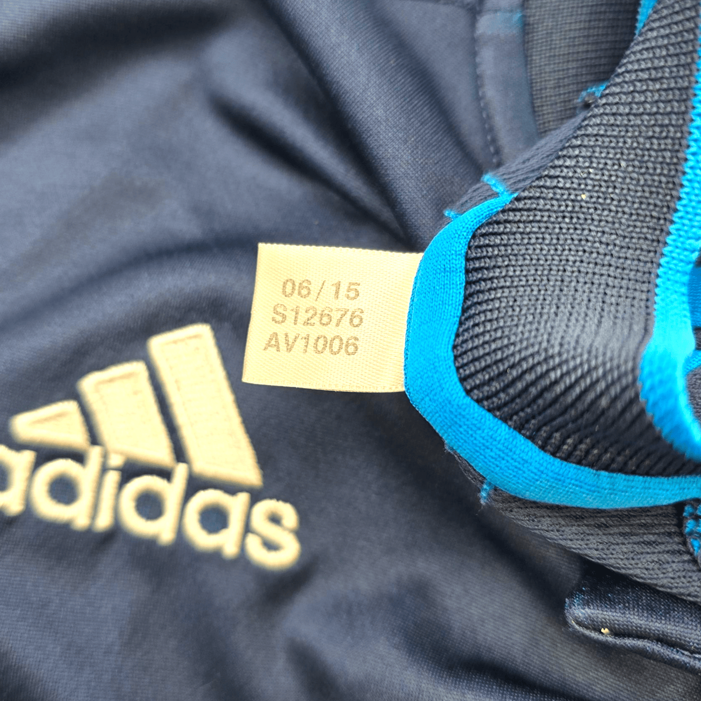 2015/16 Real Madrid Third Football Shirt (L) Adidas #11 Bale