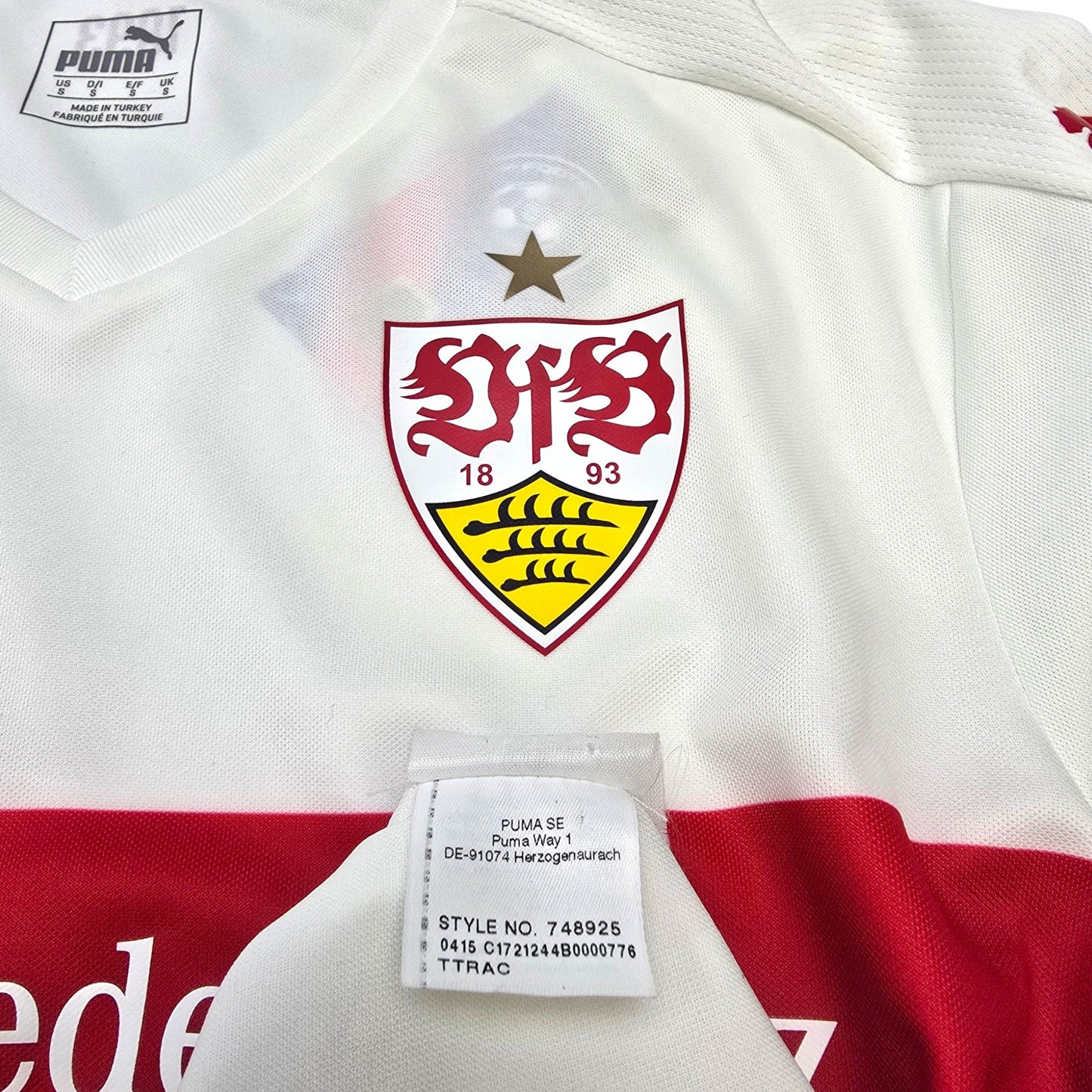 2015/16 Stuttgart Home Football Shirt (S) Puma
