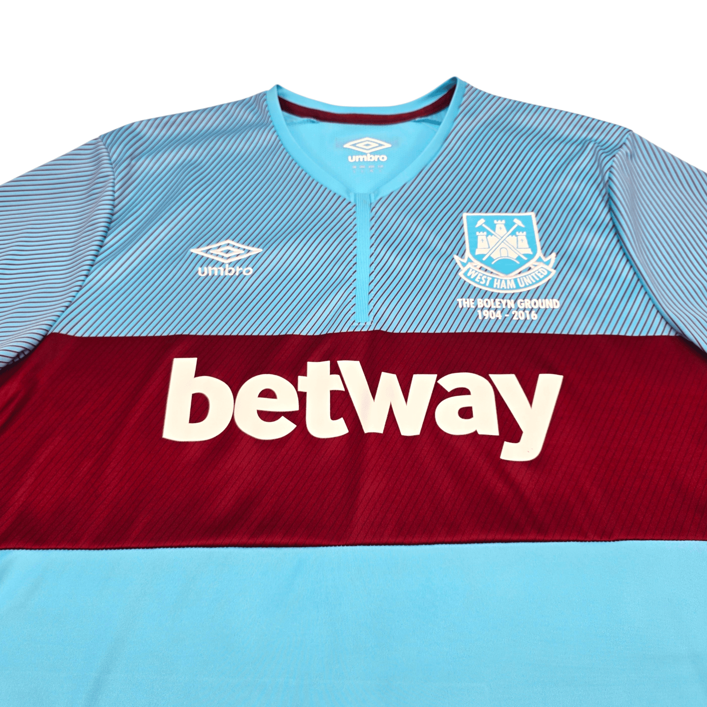 2015/16 West Ham United Away Football Shirt (L) Umbro #4 Nolan