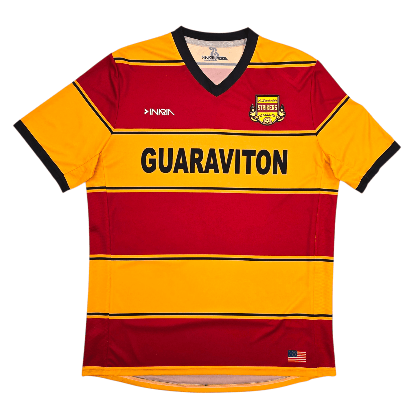 2016 Fort Lauderdale Strikers Home Football Shirt (M) Inaria