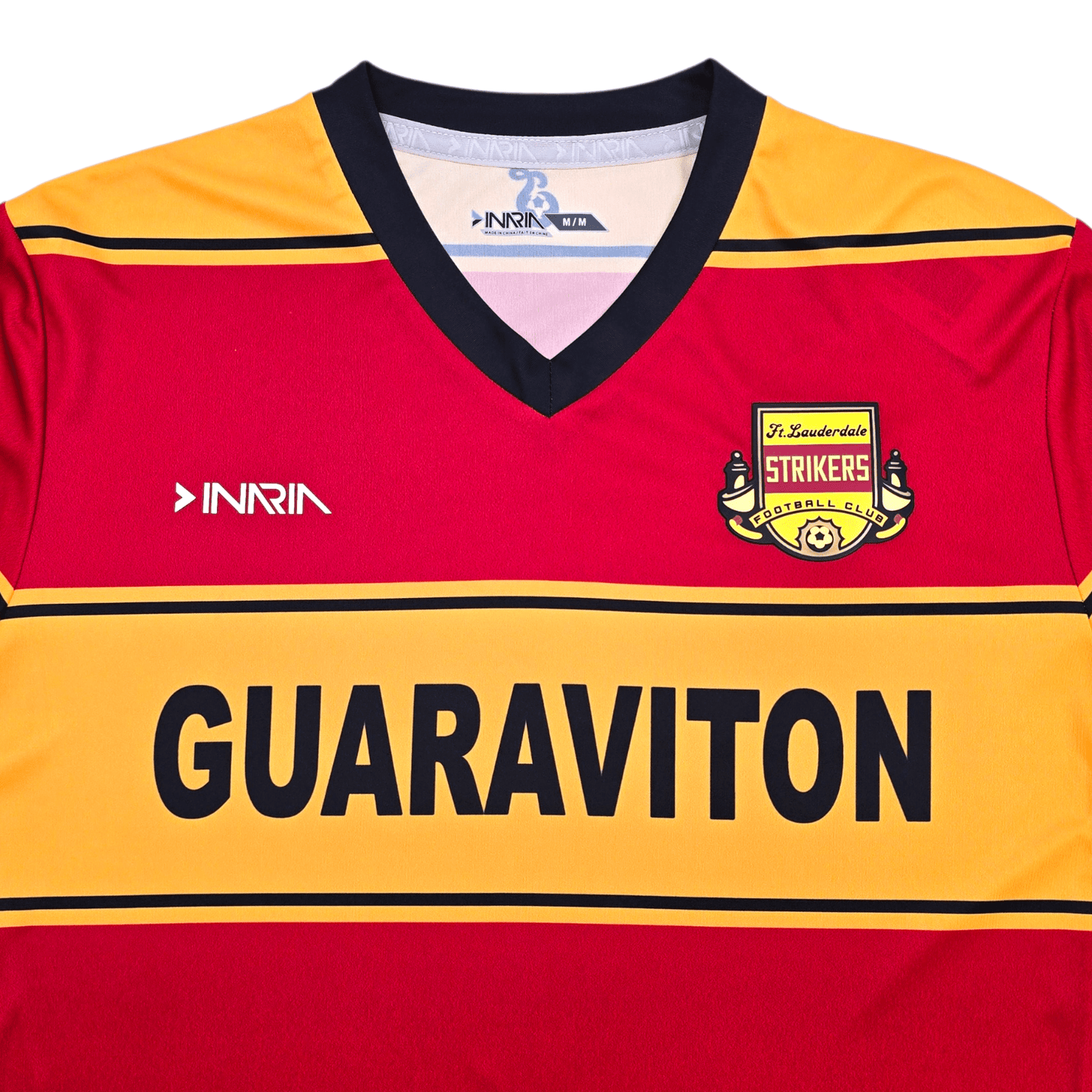 2016 Fort Lauderdale Strikers Home Football Shirt (M) Inaria