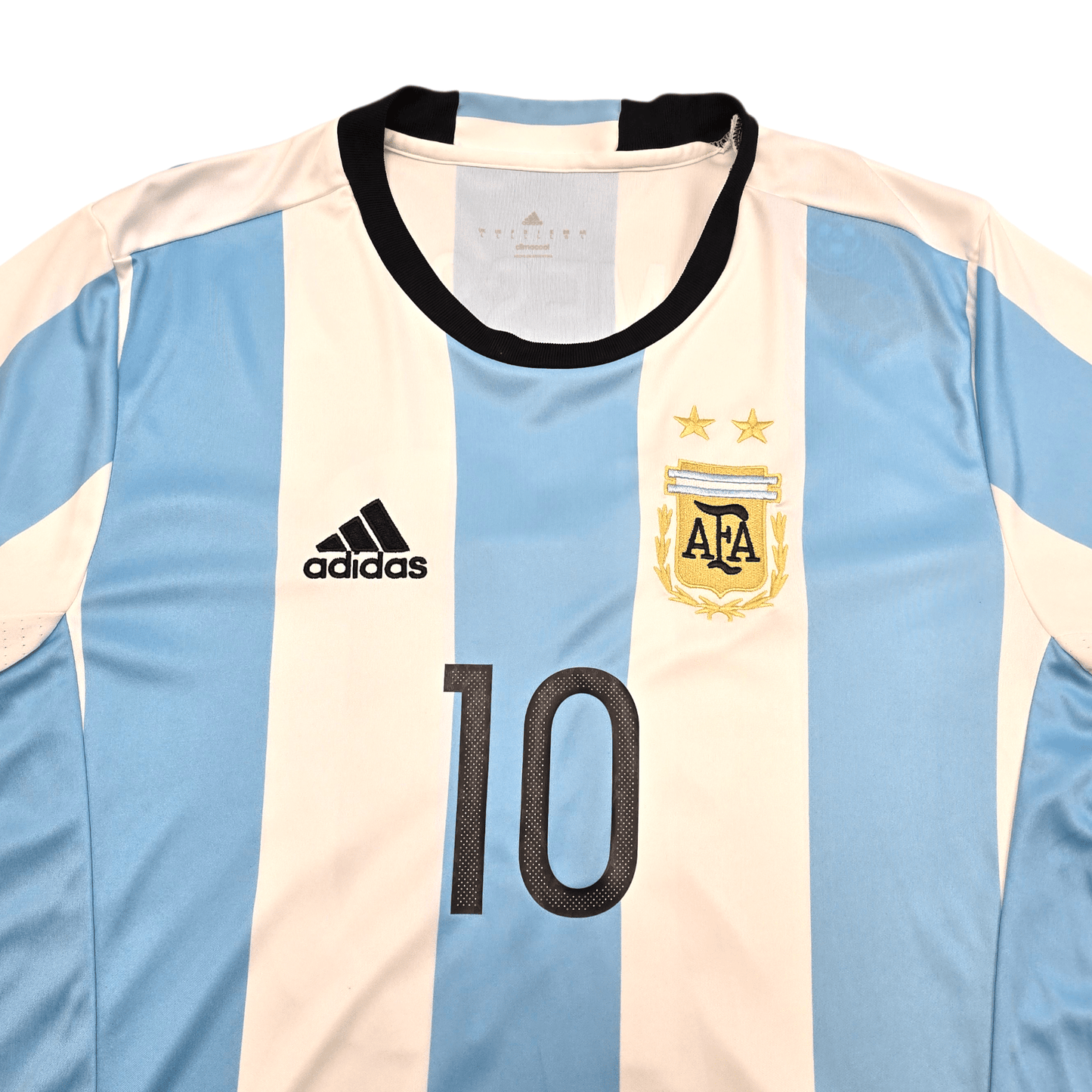 2016/17 Argentina Home Football Shirt (L) Adidas #10 Messi