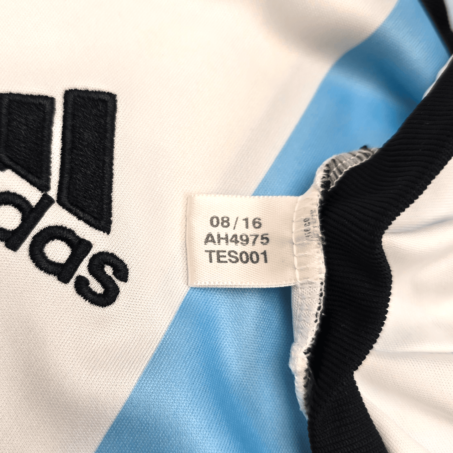 2016/17 Argentina Home Football Shirt (L) Adidas #10 Messi