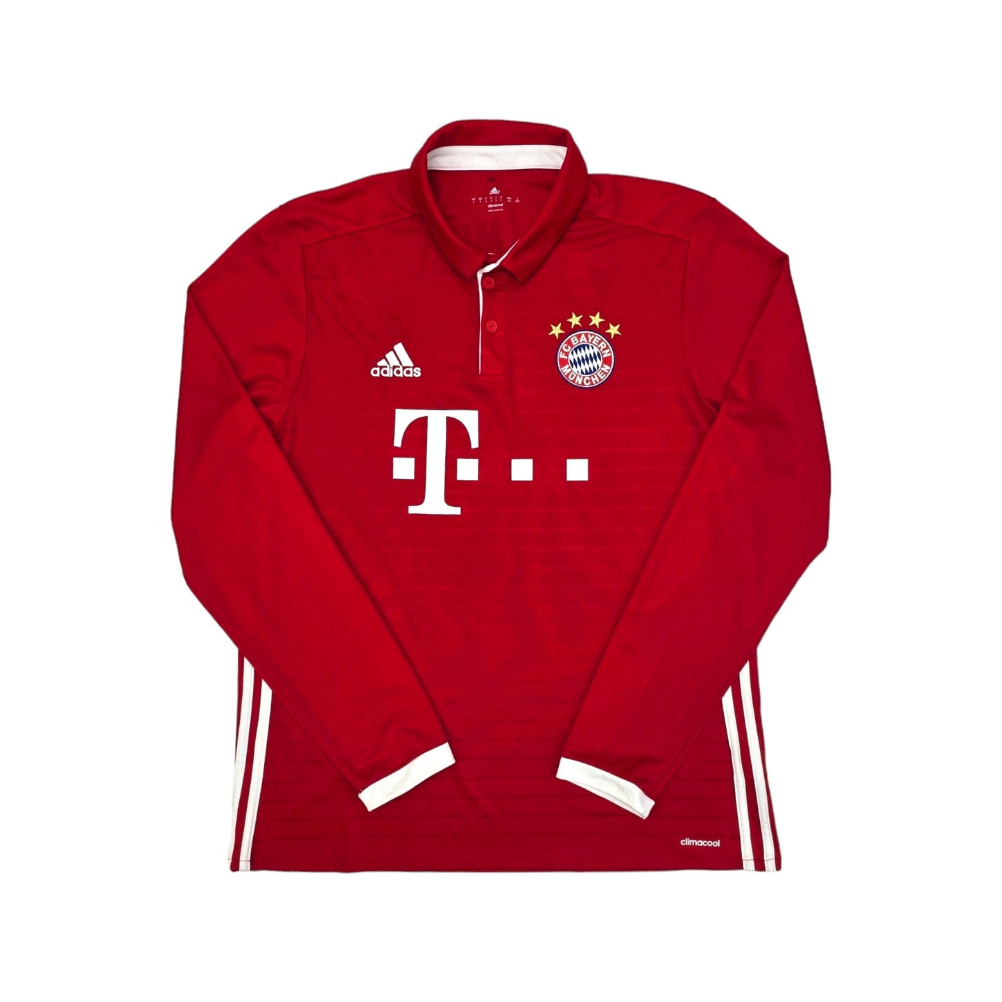 2016/17 Bayern Munich Home Football Shirt (L) Adidas #14 Alonso