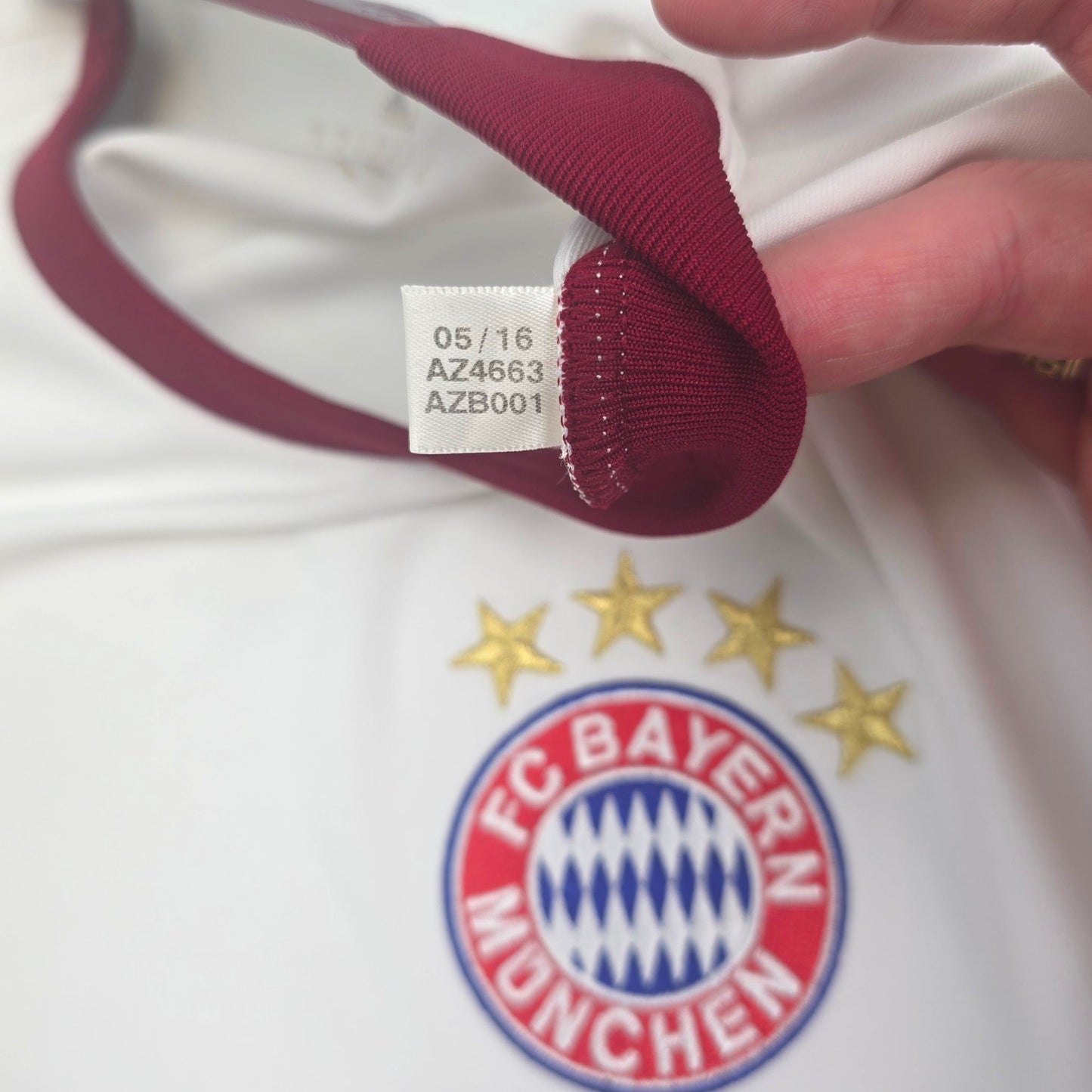 2016/17 Bayern Munich Third Football Shirt (M) Adidas