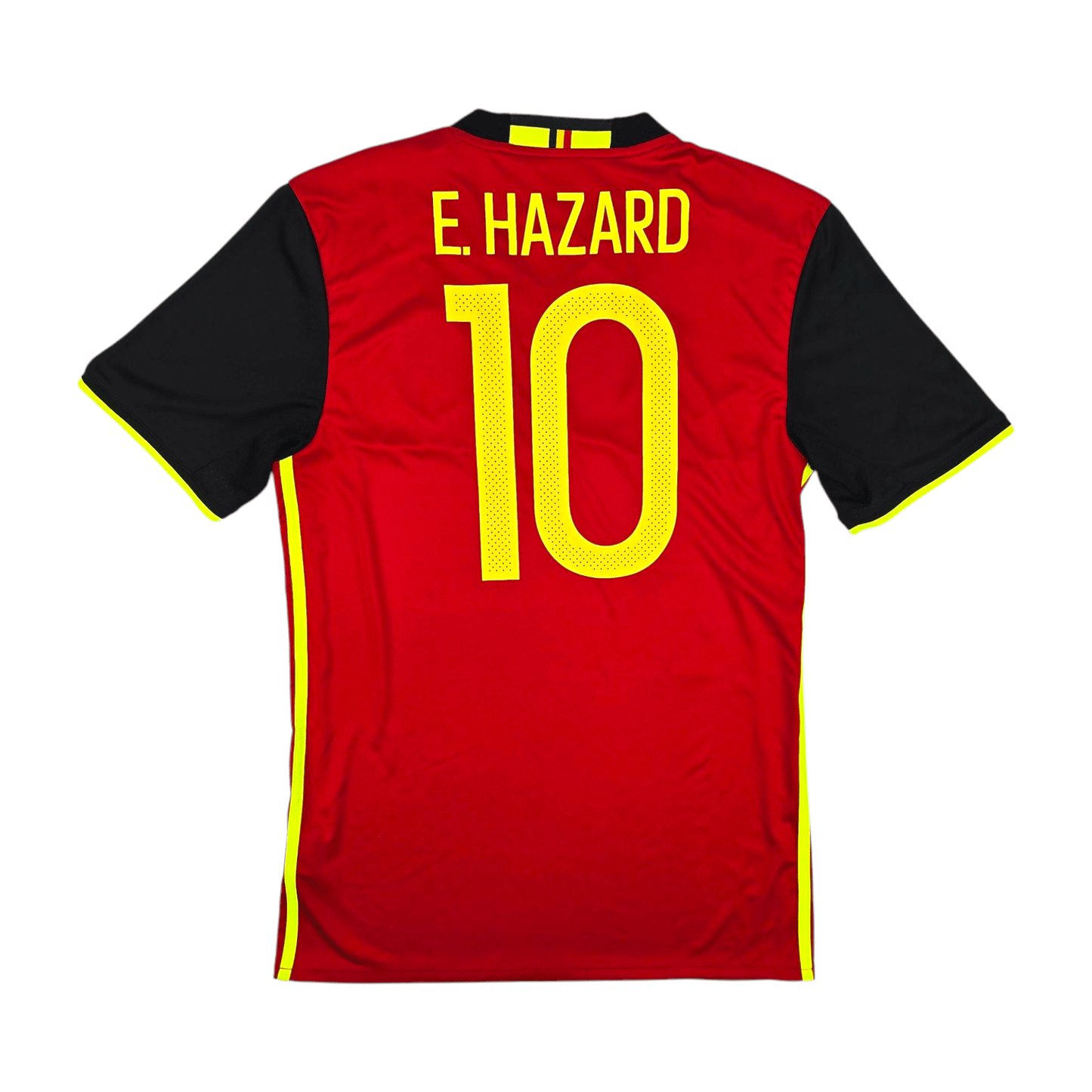 2016/17 Belgium Home Football Shirt (S) Adidas #10 Hazard